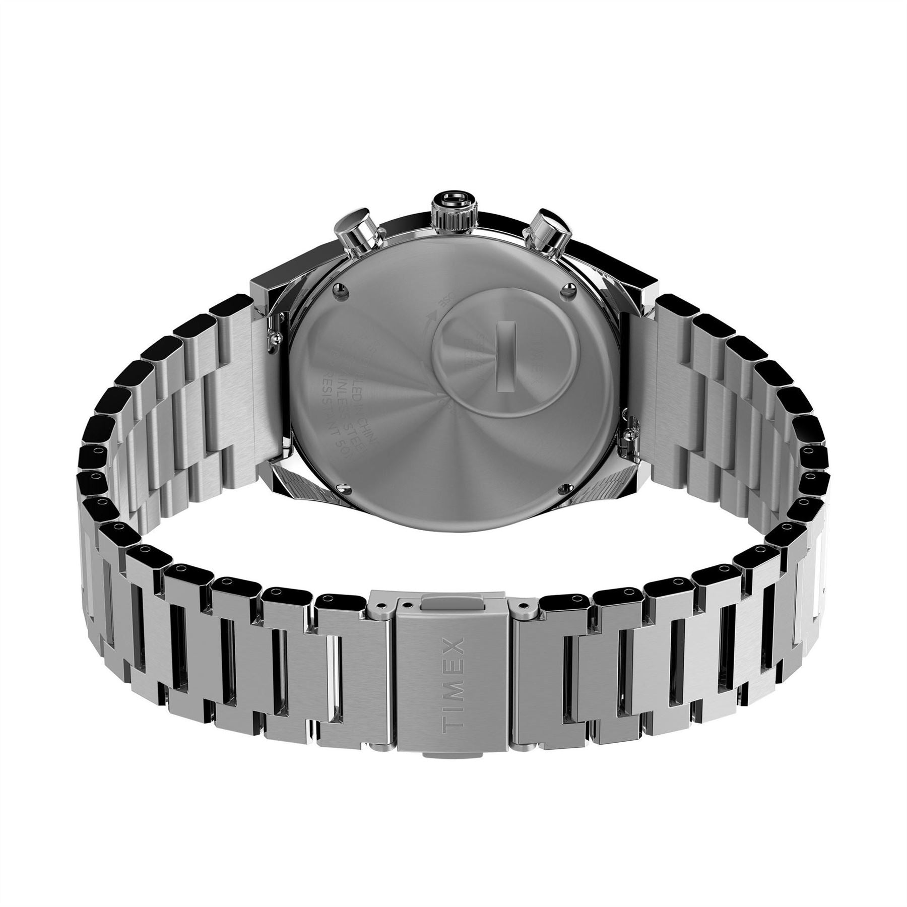 Timex Q Continental Racing Steel Bracelet Analogue Watch