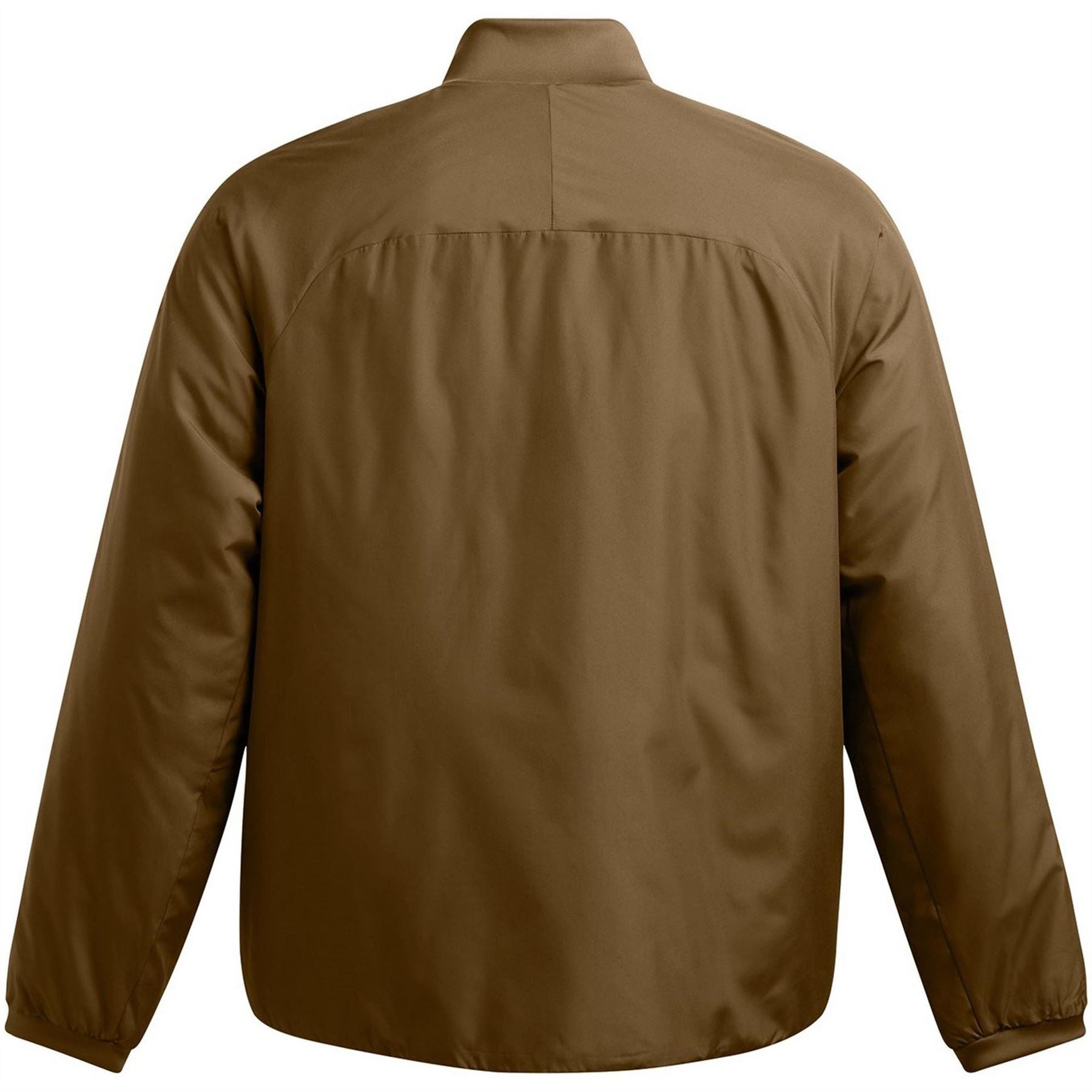 Under Armour Solid Patterned Ribbed Cuff Bomber Collar Bomber Jacket