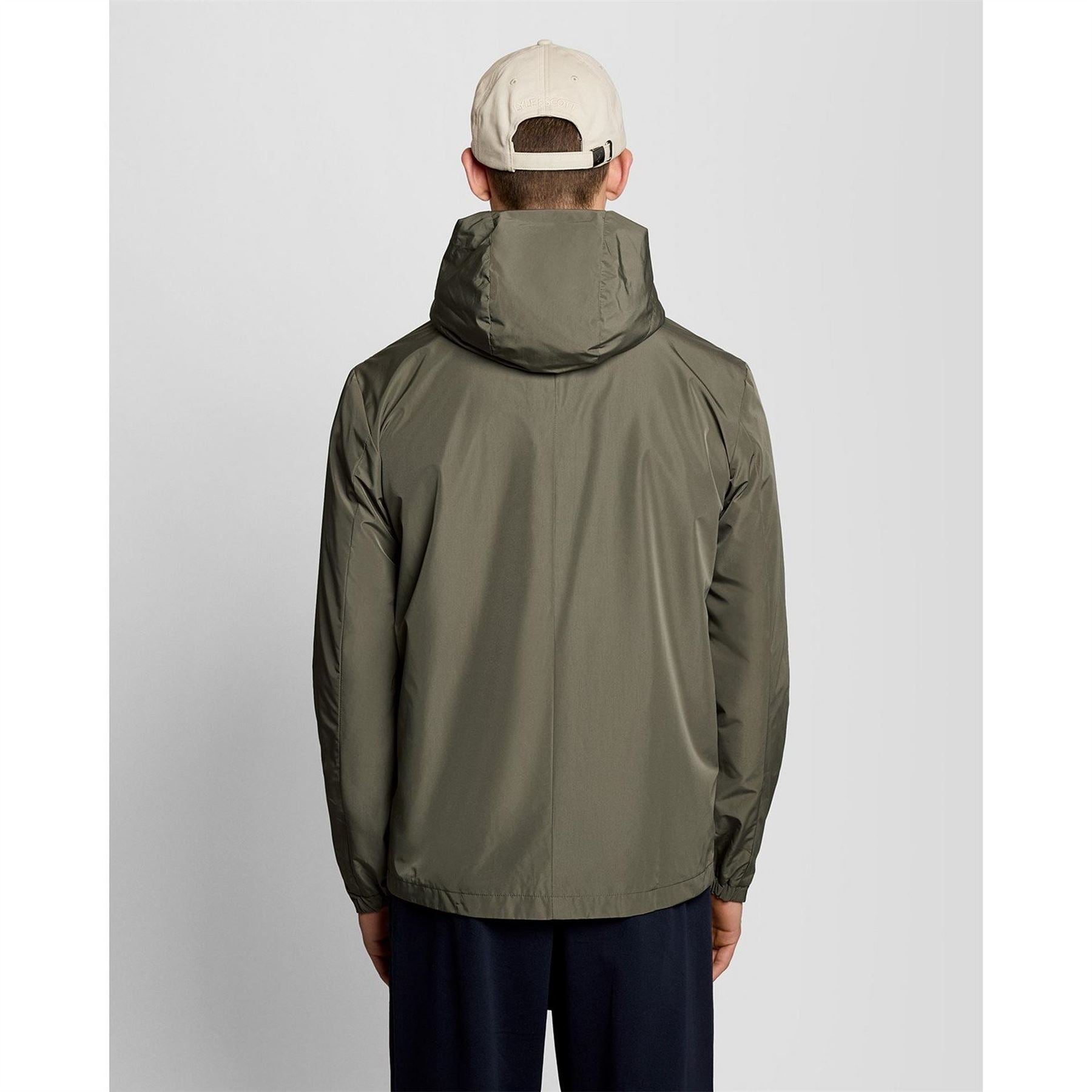 Lyle and Scott Hooded Zipped Rain Anorak
