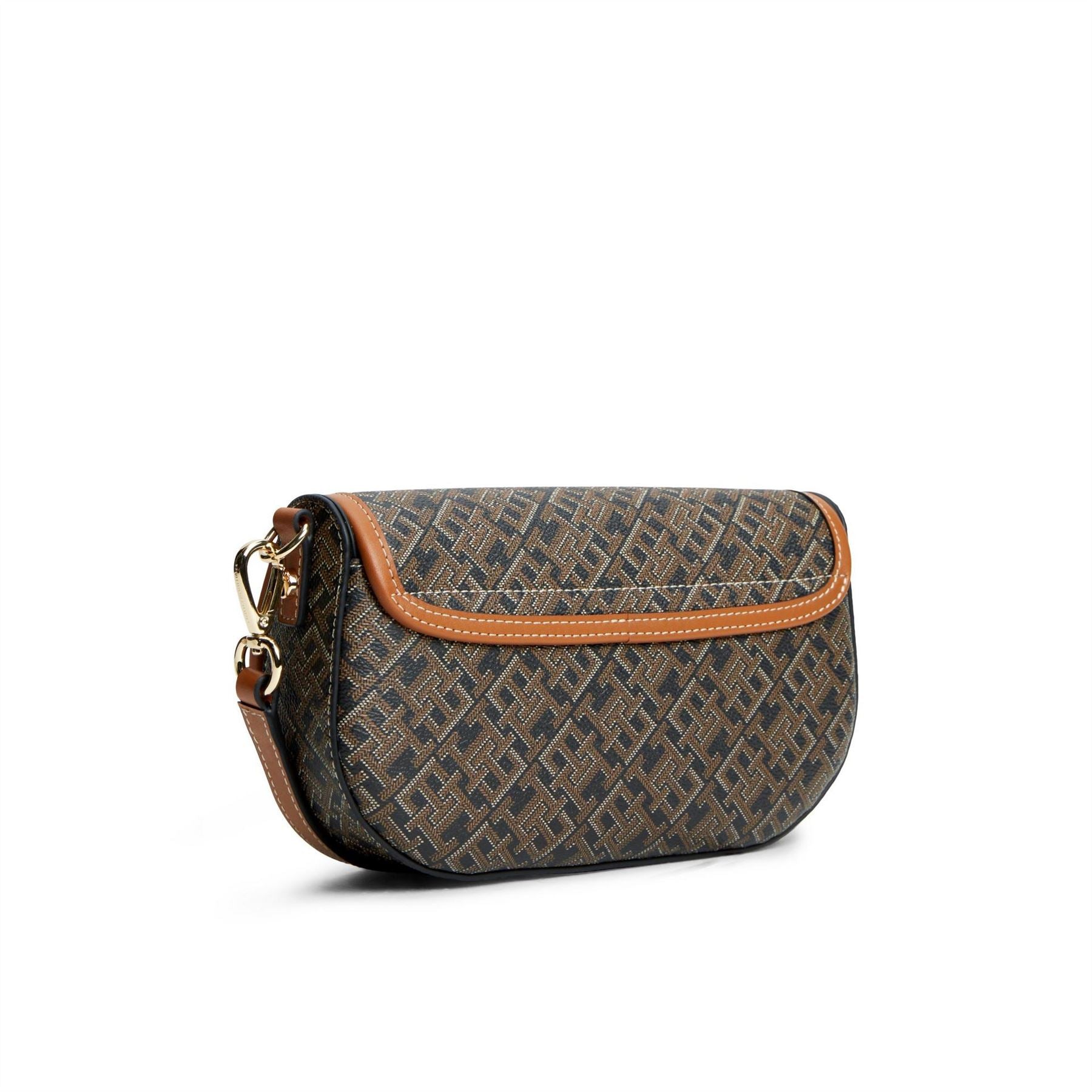 Tommy Hilfiger Monogram Saddle Bag