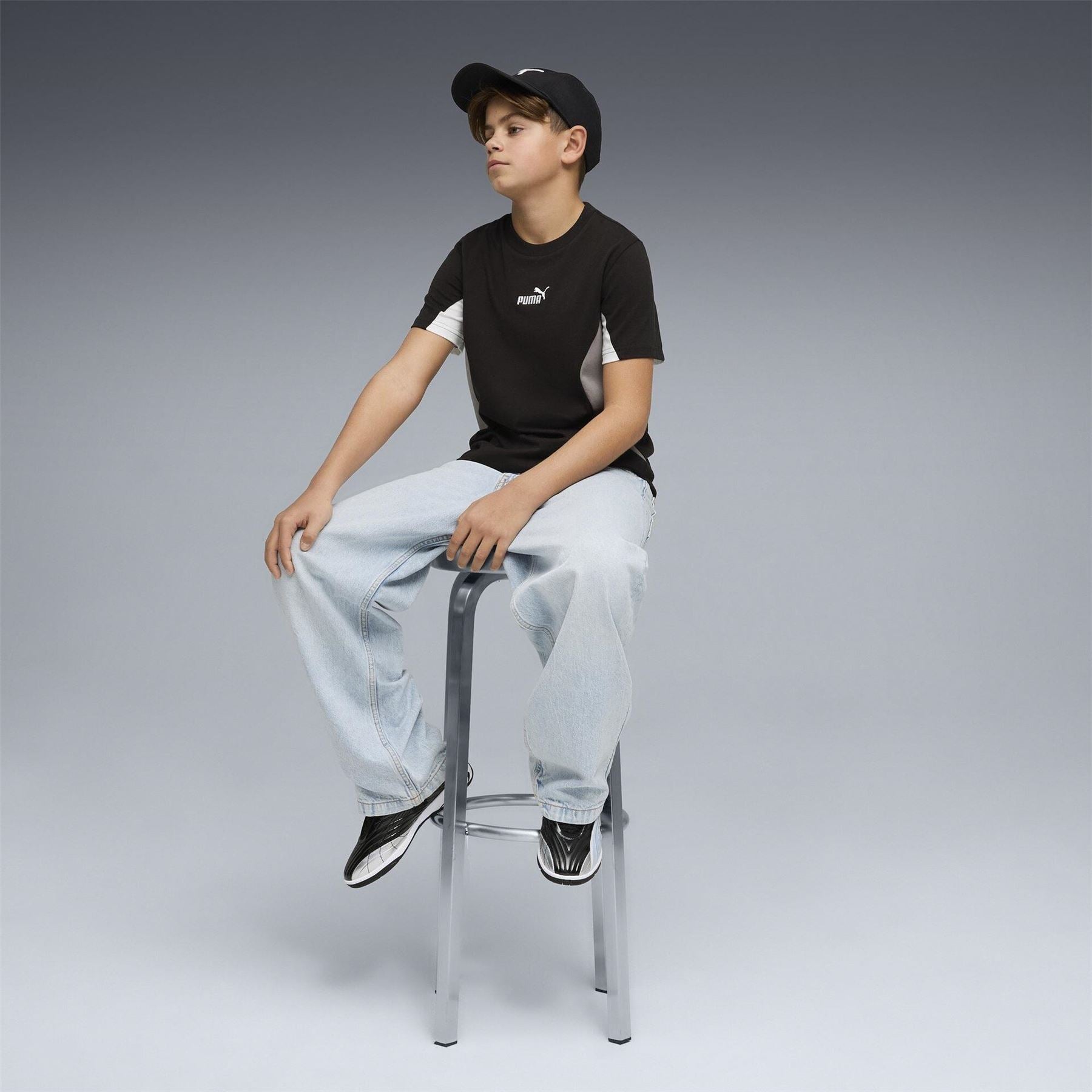 Puma Colr Block Tee Jn63