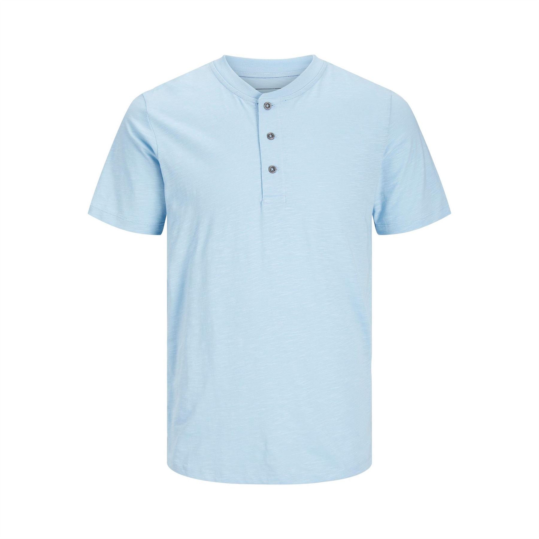 Jack and Jones Henley Regular Fit Short Sleeve Shirt