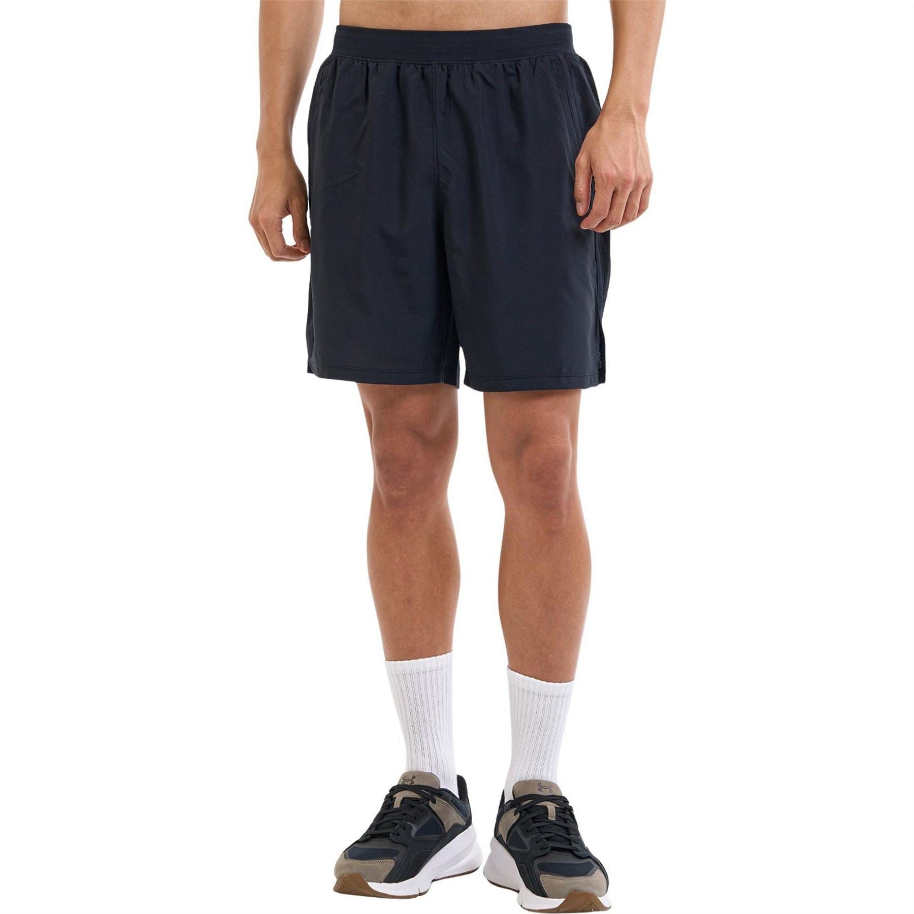 Under Armour Mens Armour Ua Launch 2 In 1 7 Shorts