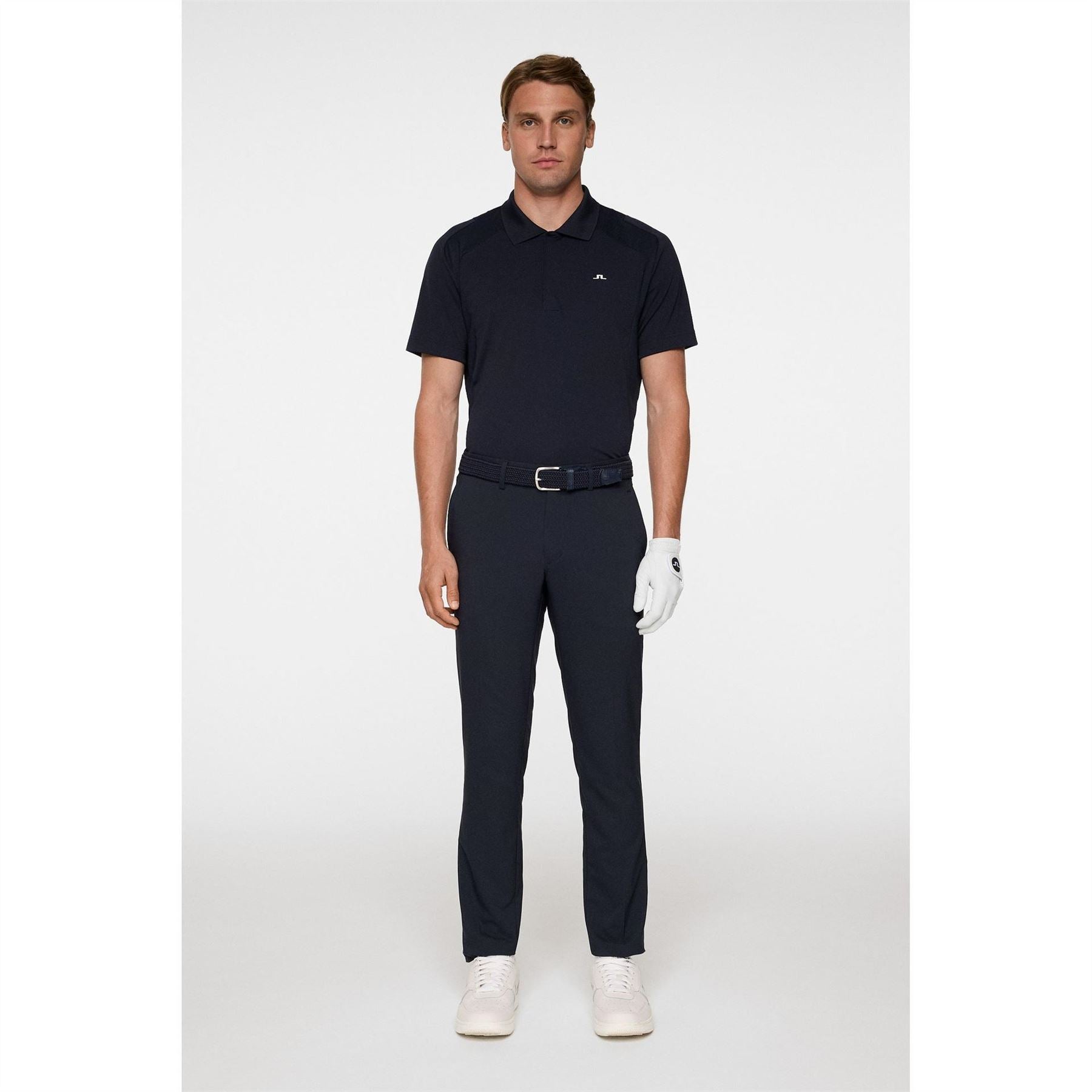 J Lindeberg Golf Elof Solid Patterned Slim Chinos