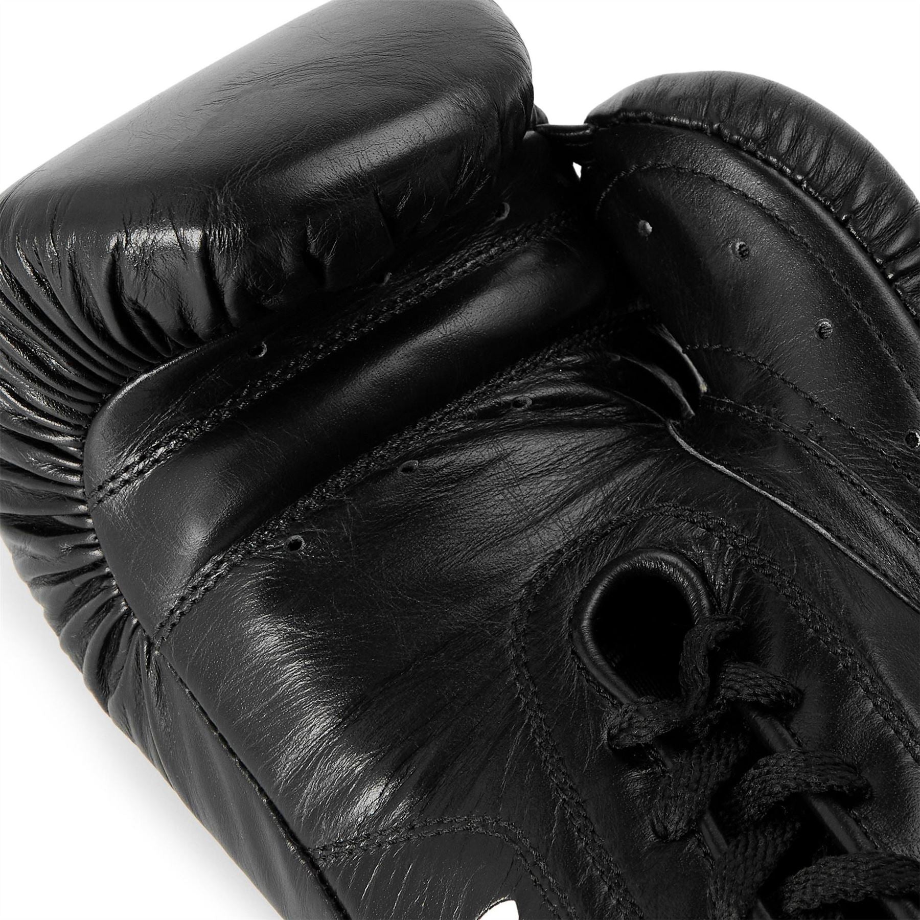 Everlast Pro Leather Laced Boxing Gloves
