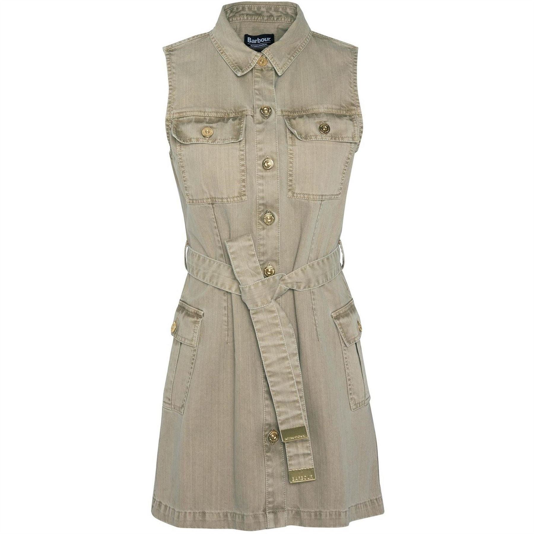 Barbour International Denim Mini Dress