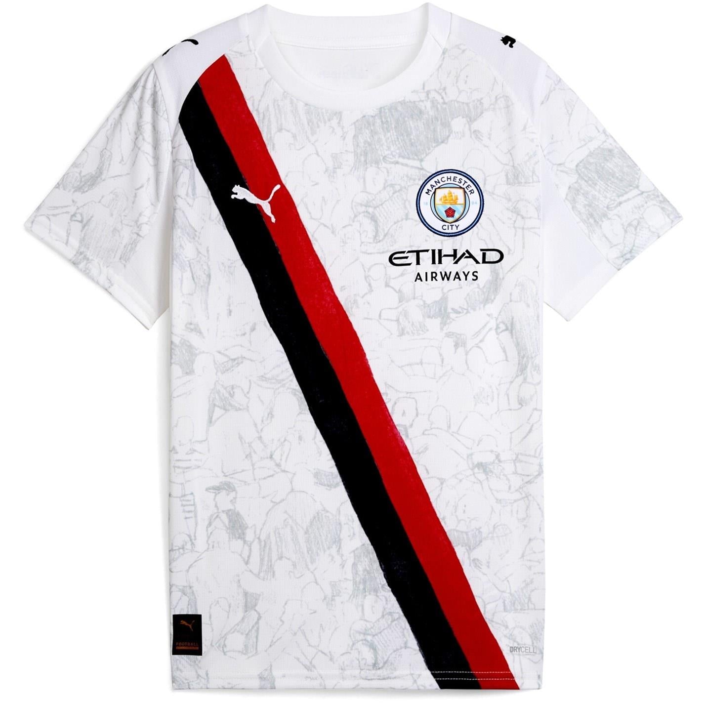 Puma  X Kidssuper Manchester City Away Shirt 2025 2026 Juniors