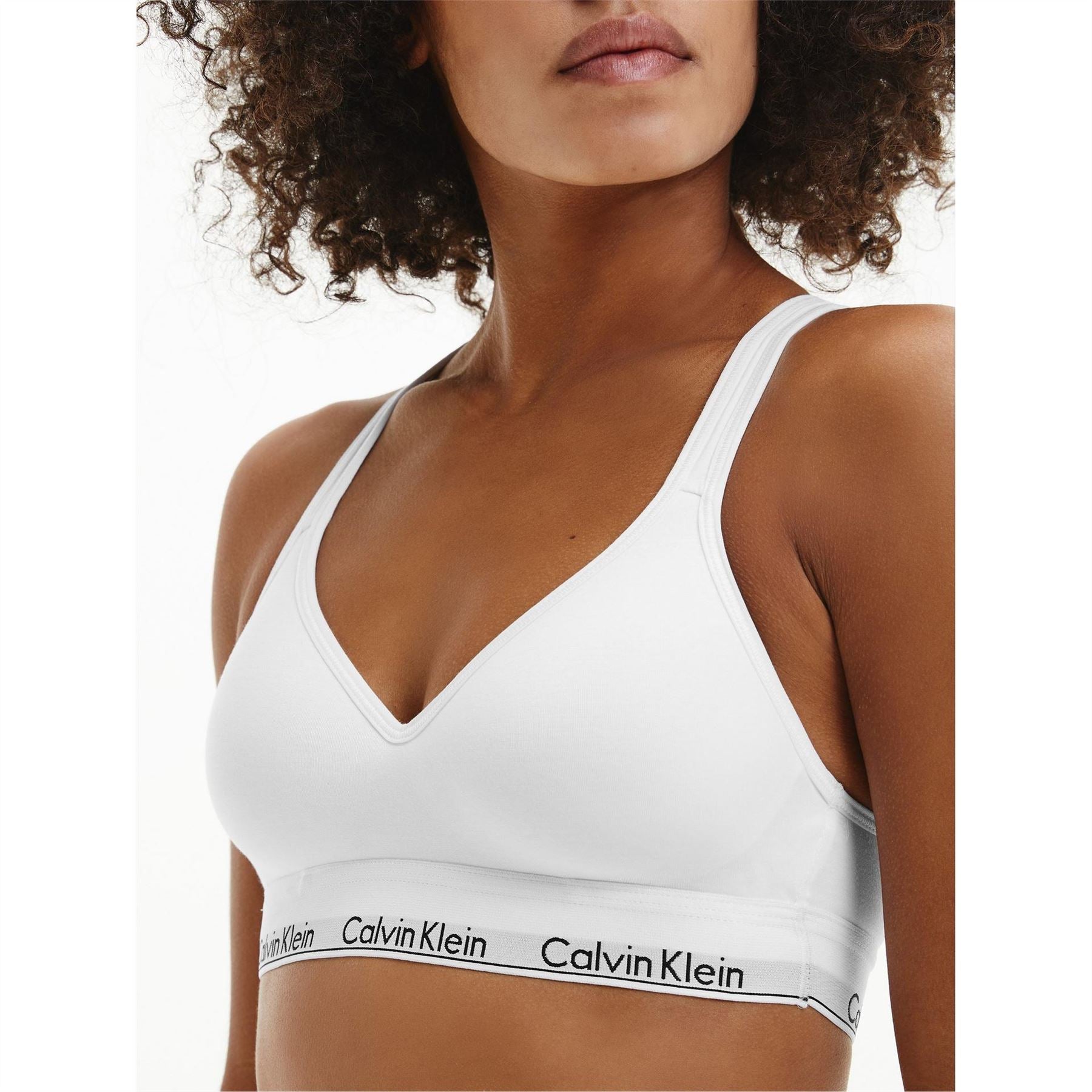 Calvin Klein Cotton Bralette Lightly Lined