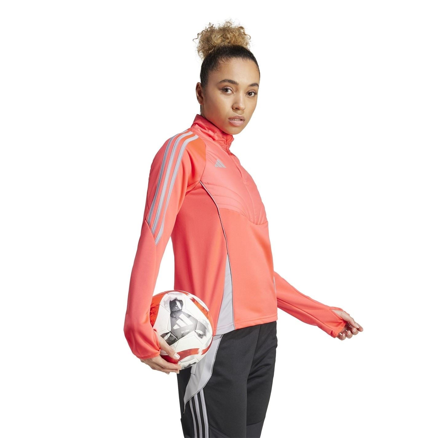 adidas Tiro Three Bar Logo Raglan Sleeve Athletic Top