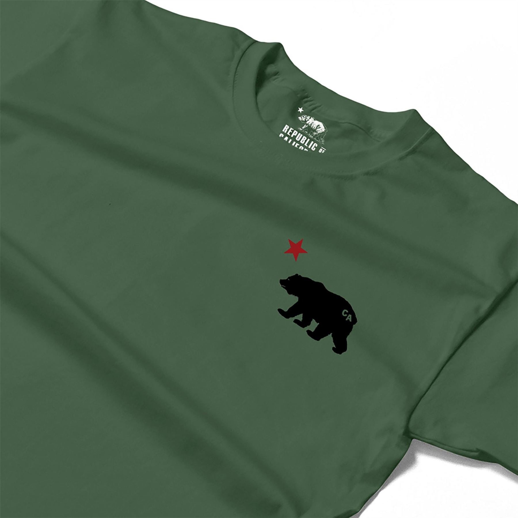 Republic of California Cali Large Genie Graphic Crew Neck Short Sleeve T-Shirt
