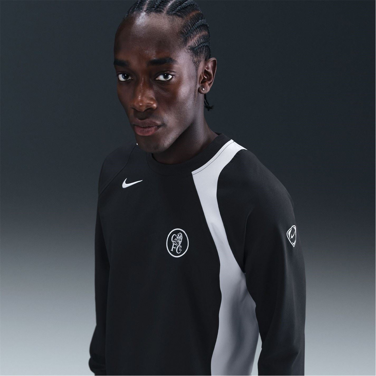 Nike Mens Chelsea T90 Crew Sweater
