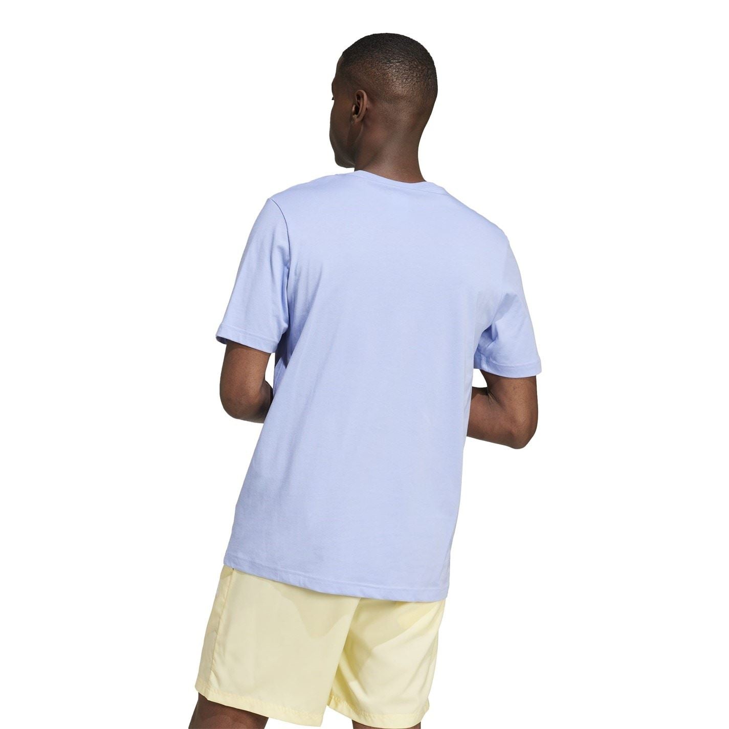 adidas Mens Essentials Single Jersey Logo T-Shirt