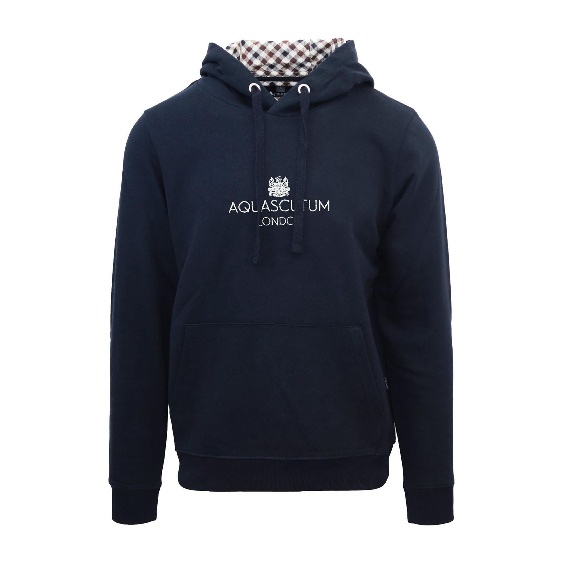 Aquascutum Hooded Neck Lacoste Lettering Sweatshirt