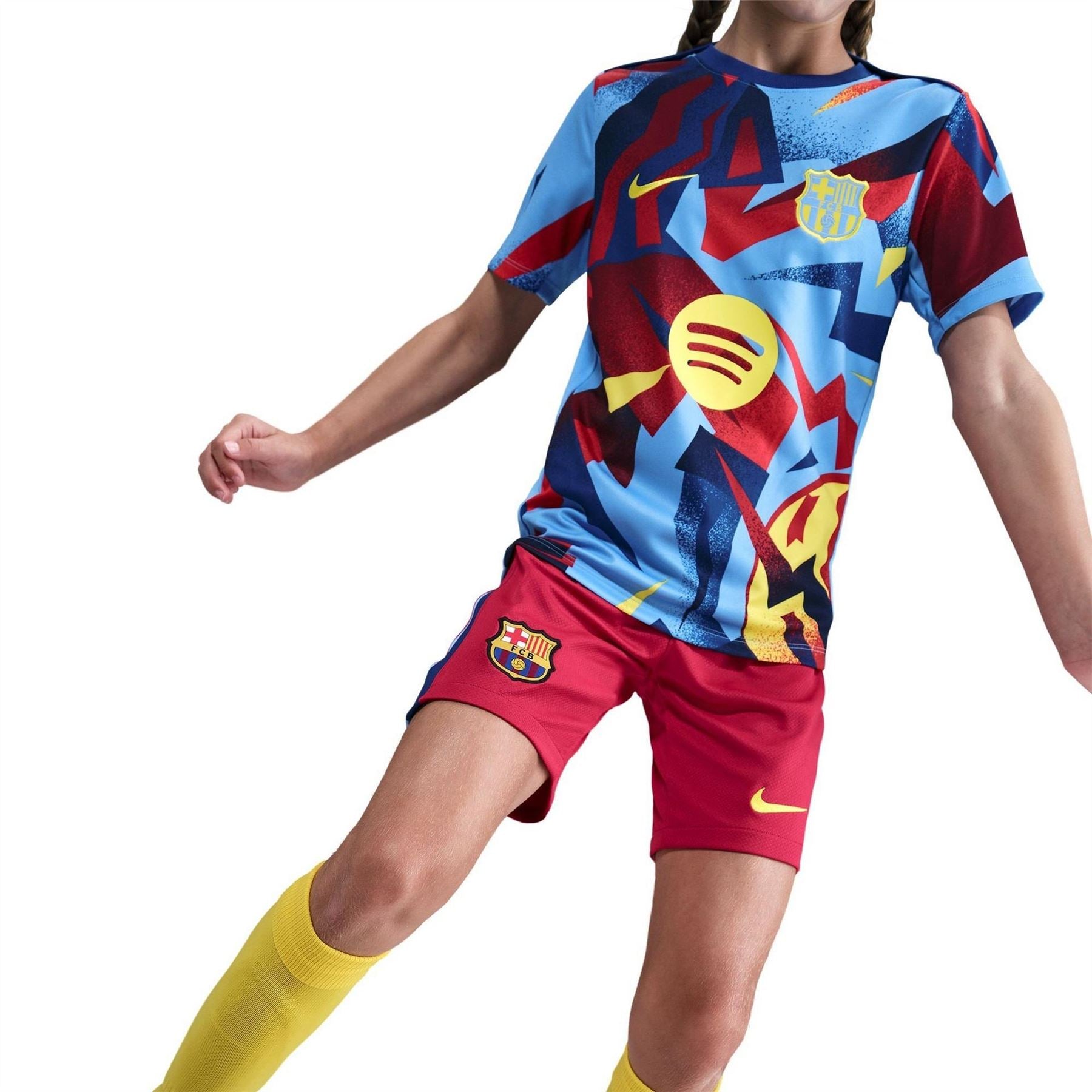 Nike Barcelona Fourth Shorts 25 26 Juniors