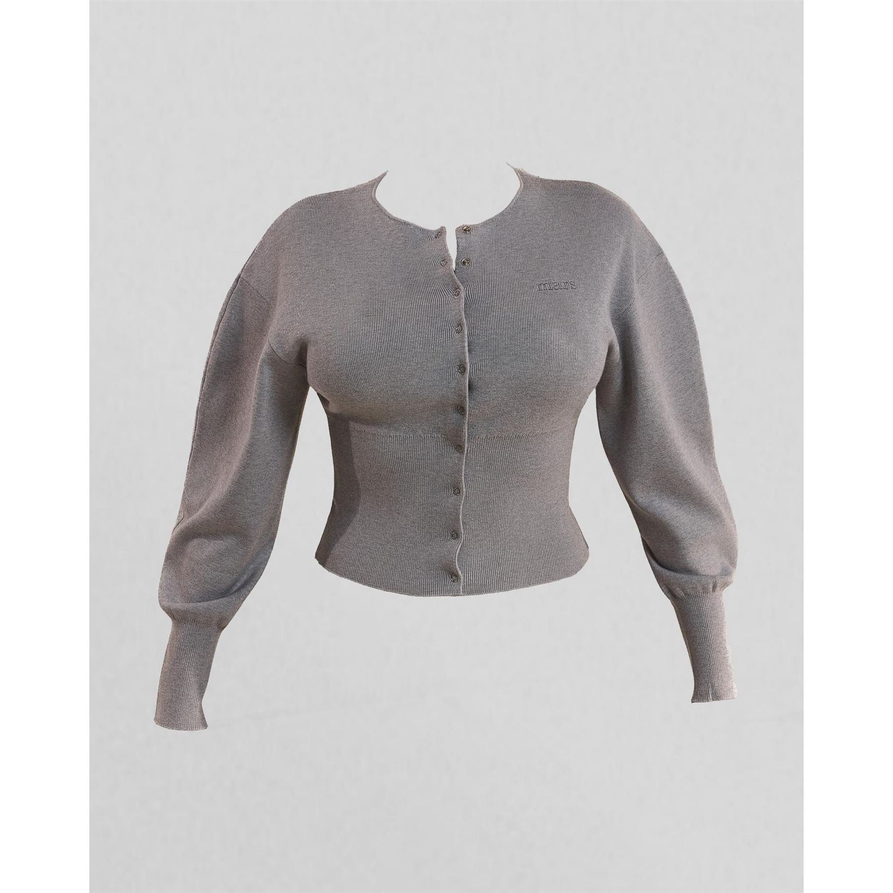 Mars The Label Button Cardigan