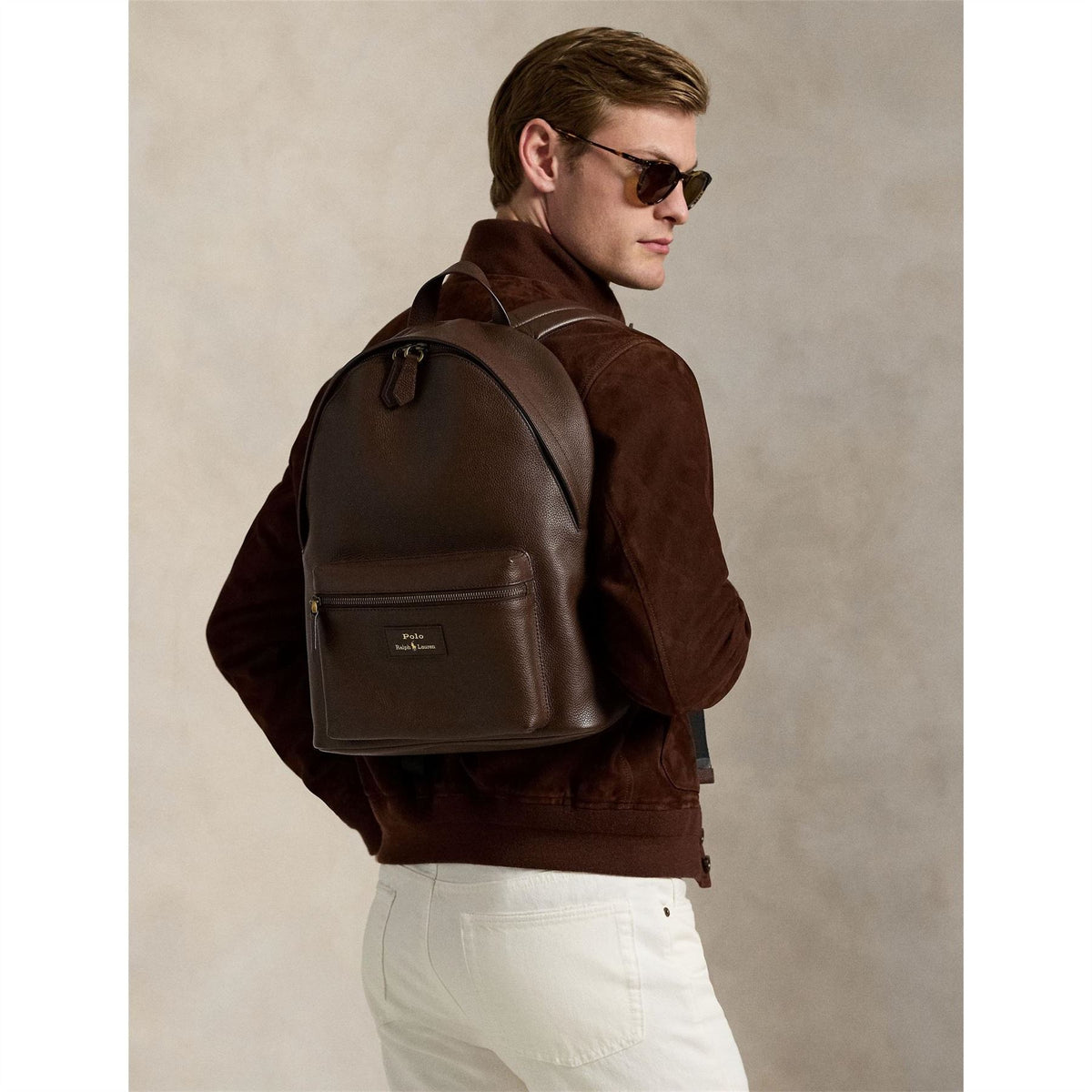 Polo Ralph Lauren Oval Shape Rucksack with Logo Patch