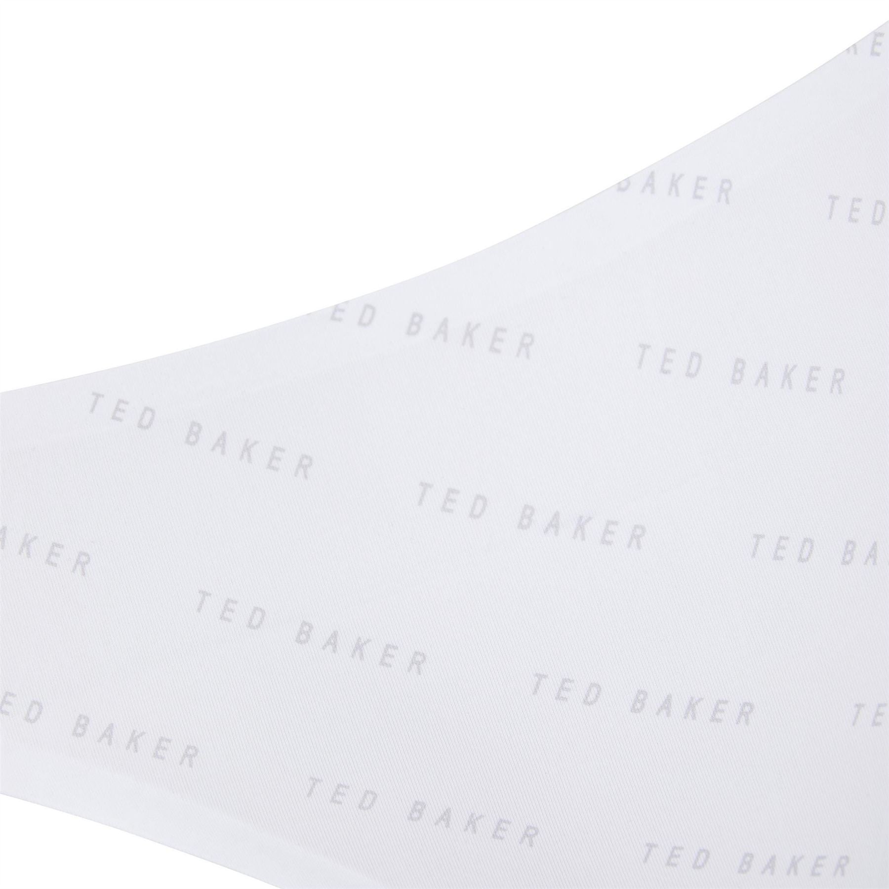 Ted Baker 3 Pack All Over Logo Thong