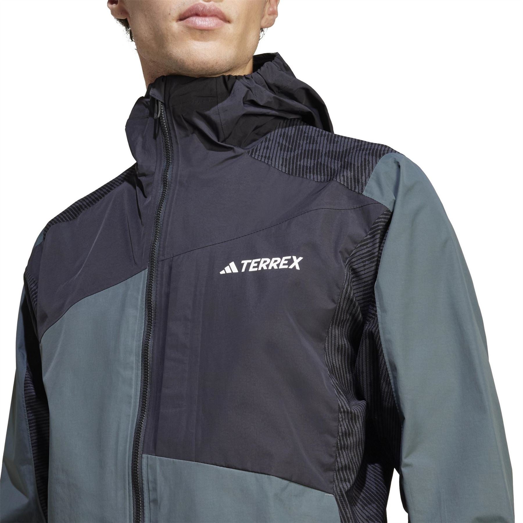 adidas Express Hybrid Rear Performance Running Jacket