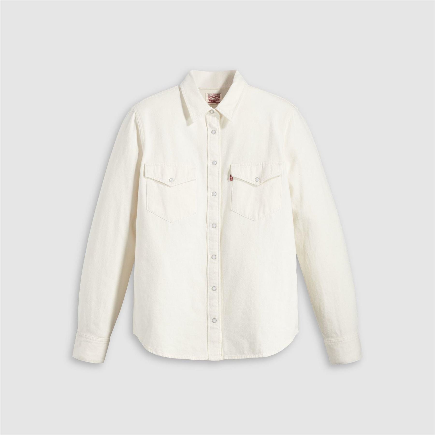 Levis Iconic Western Ecru Crew 4