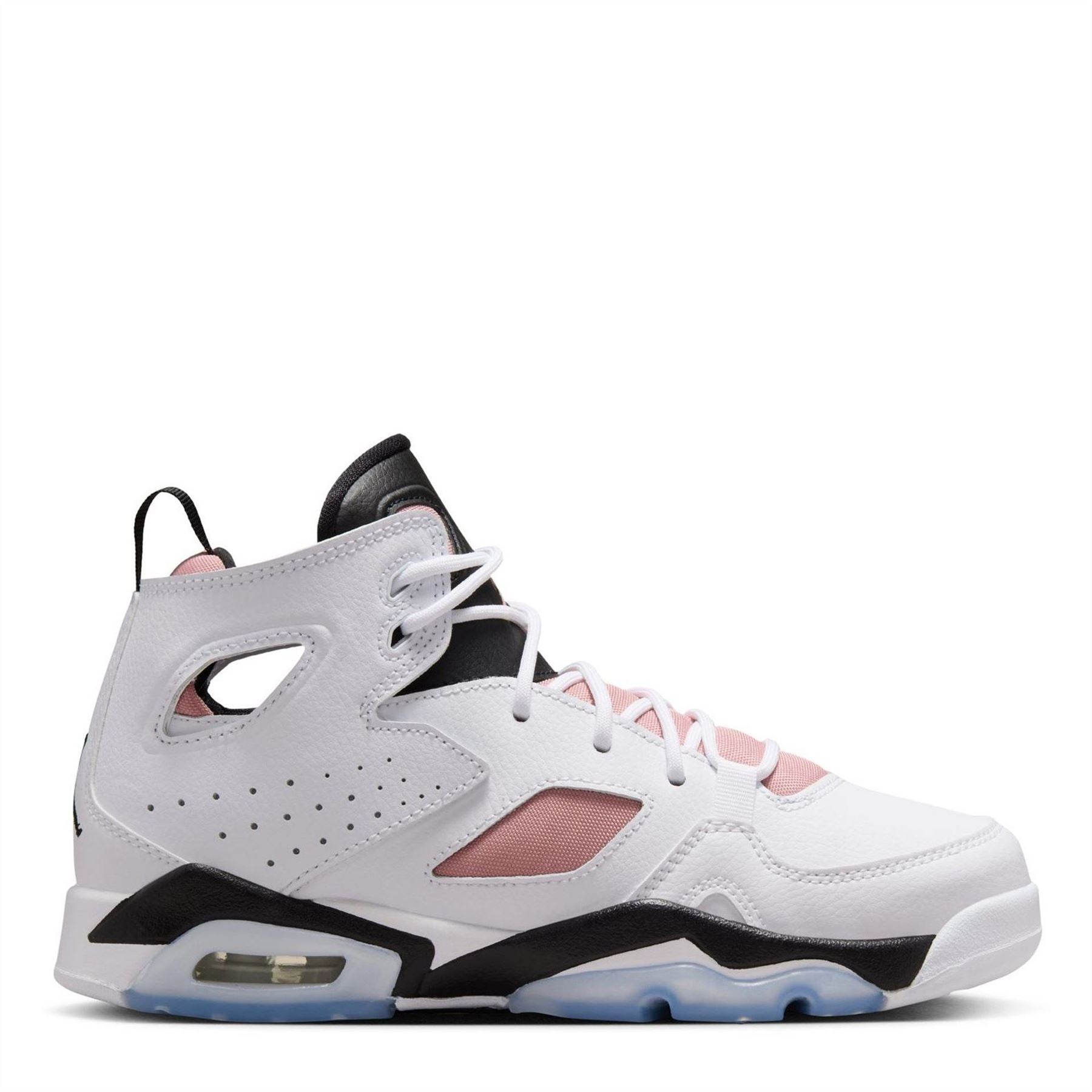 Air Jordan Flight Club 91 Mid Top Lace-Up Sneakers