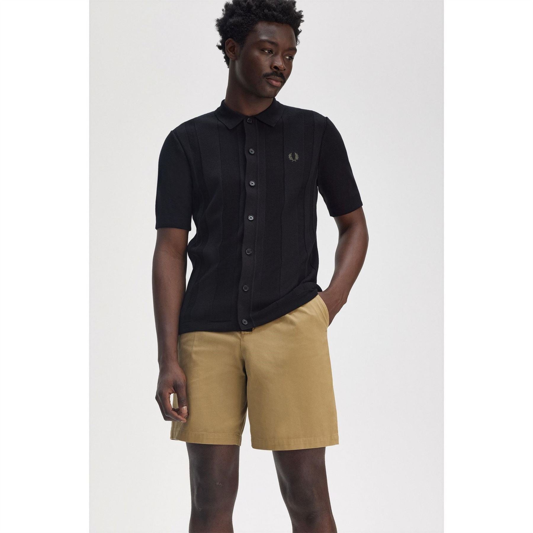 Fred Perry Short Sleeve Plain Shirt