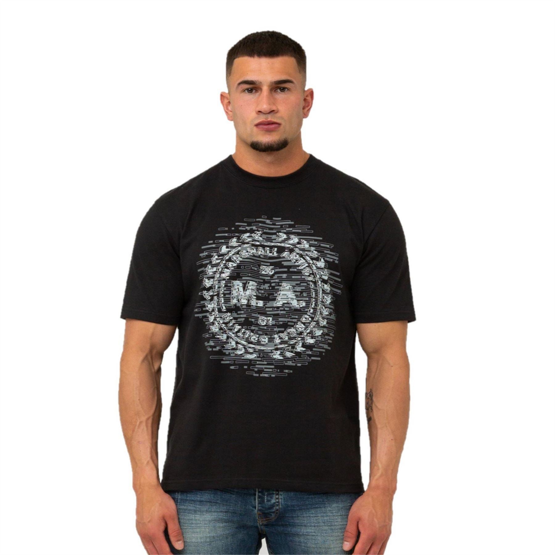 Marshall Artist Tekk Lettering Crew Neck T-Shirt