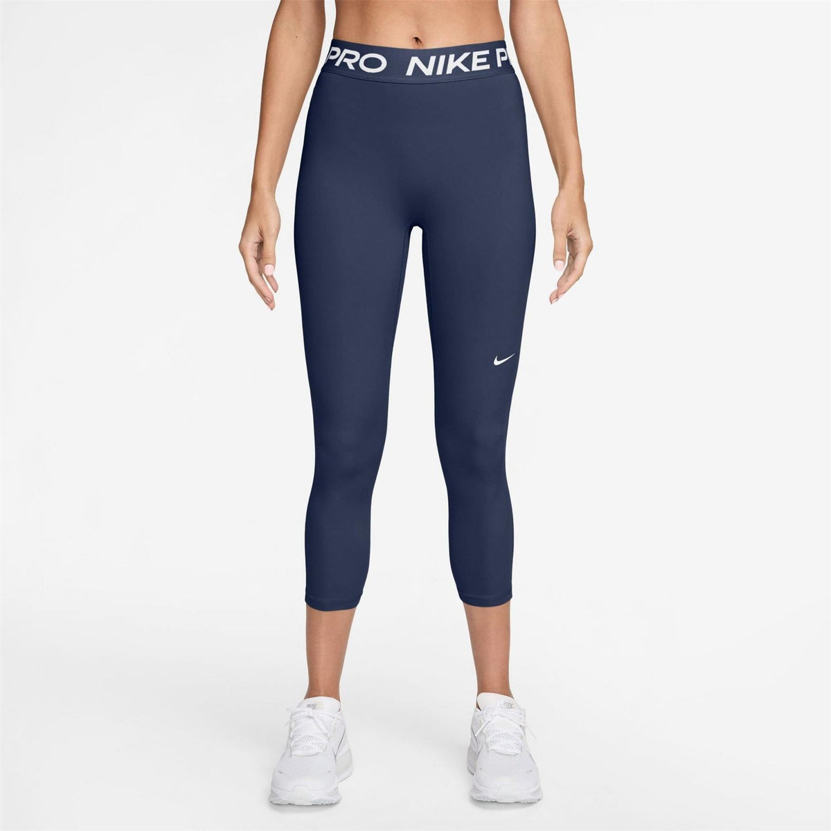 Nike Essential Solid Patterned Skinny Fit Leggings