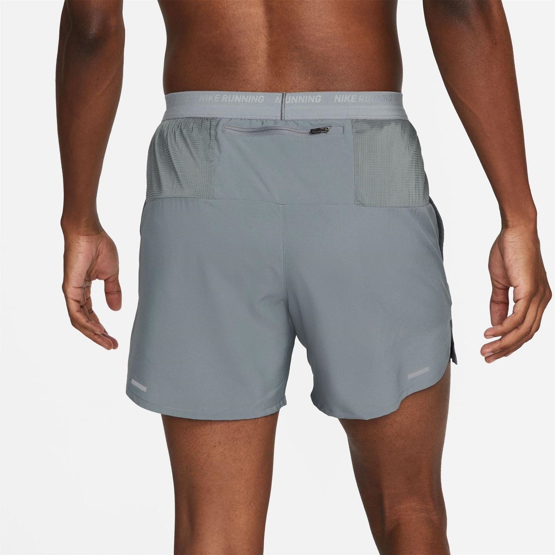 Nike Mens Stride Dri Fit 5 Brief Lined Running Shorts