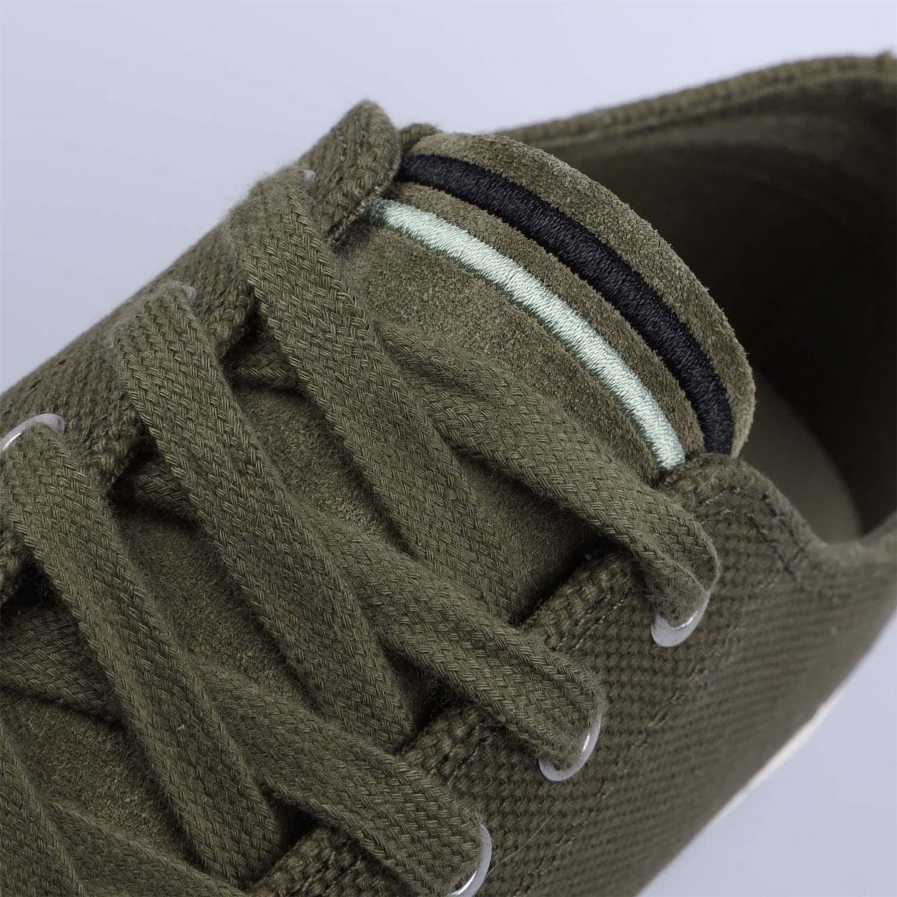Fred Perry Canvasas Suede Trainers