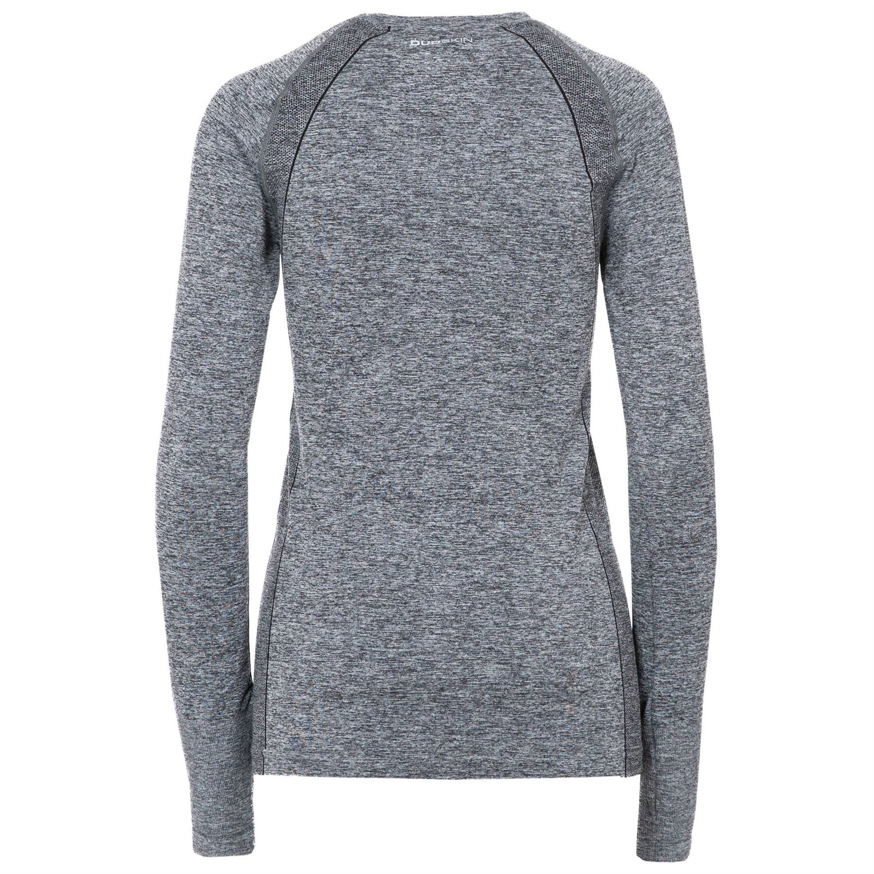 Trespass Slim Fit Long Sleeve Crew Neck T-Shirt