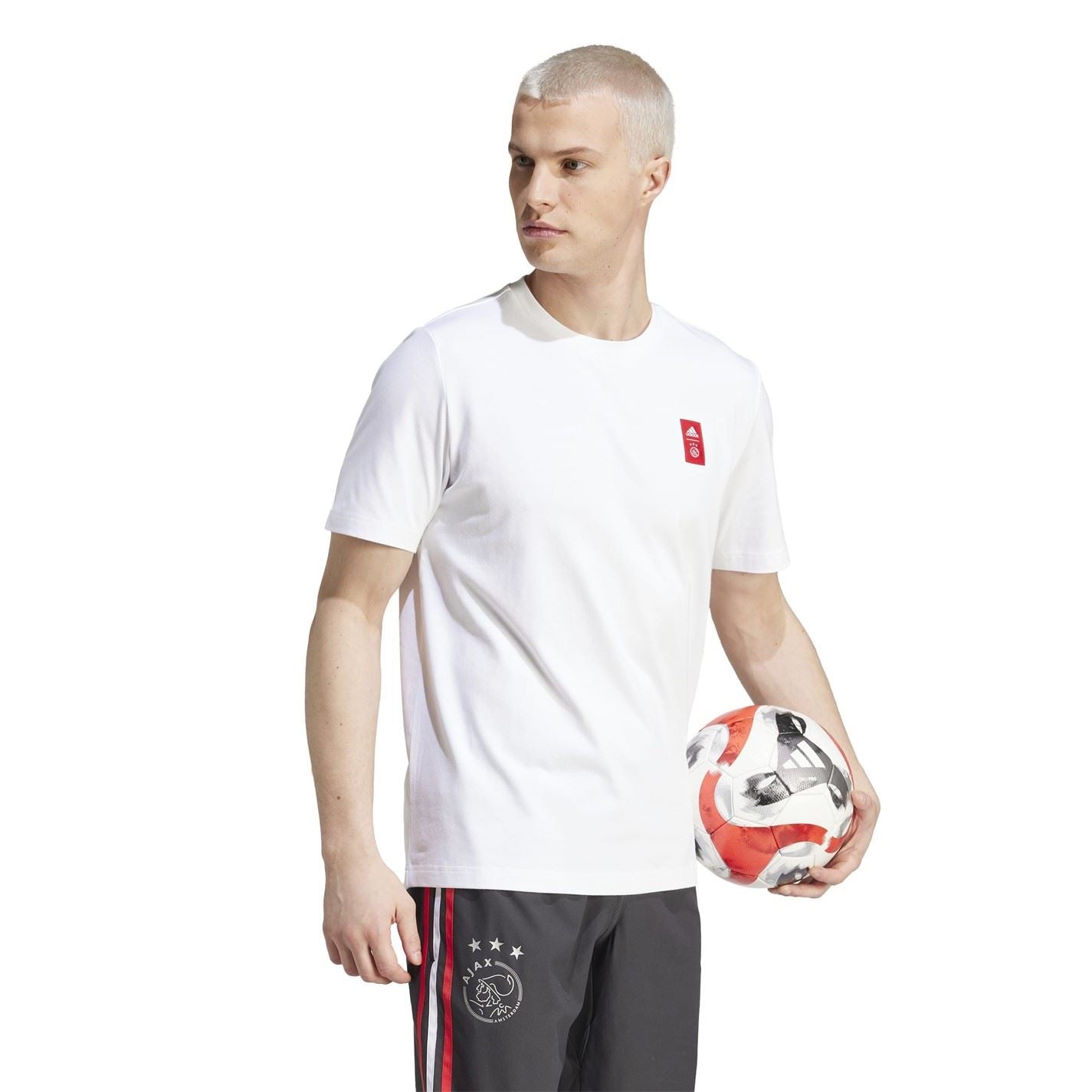 adidas Ajax Amsterdam Cycling Graphic T-Shirt Adults