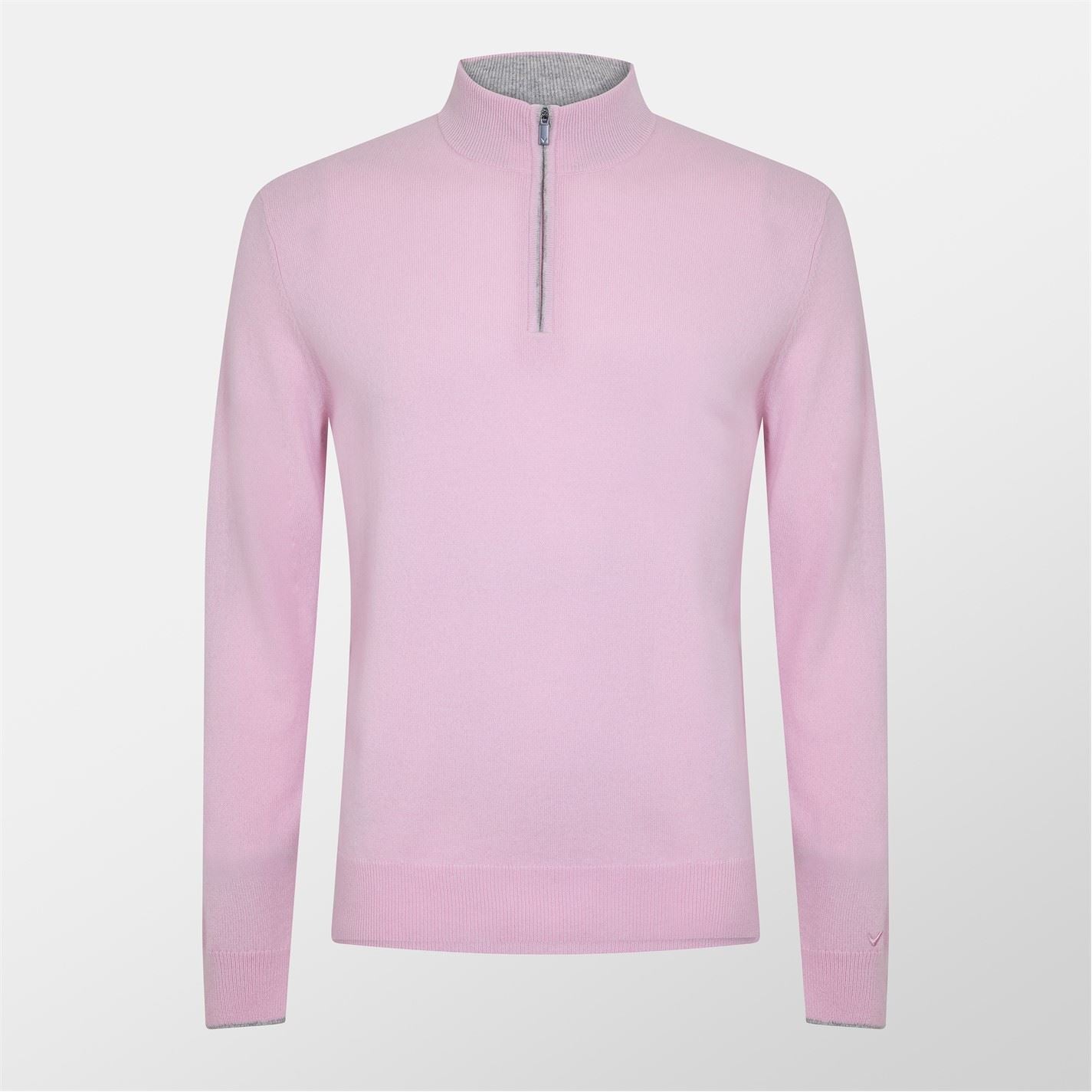 Callaway Zip Neck Regular Fit Sweater