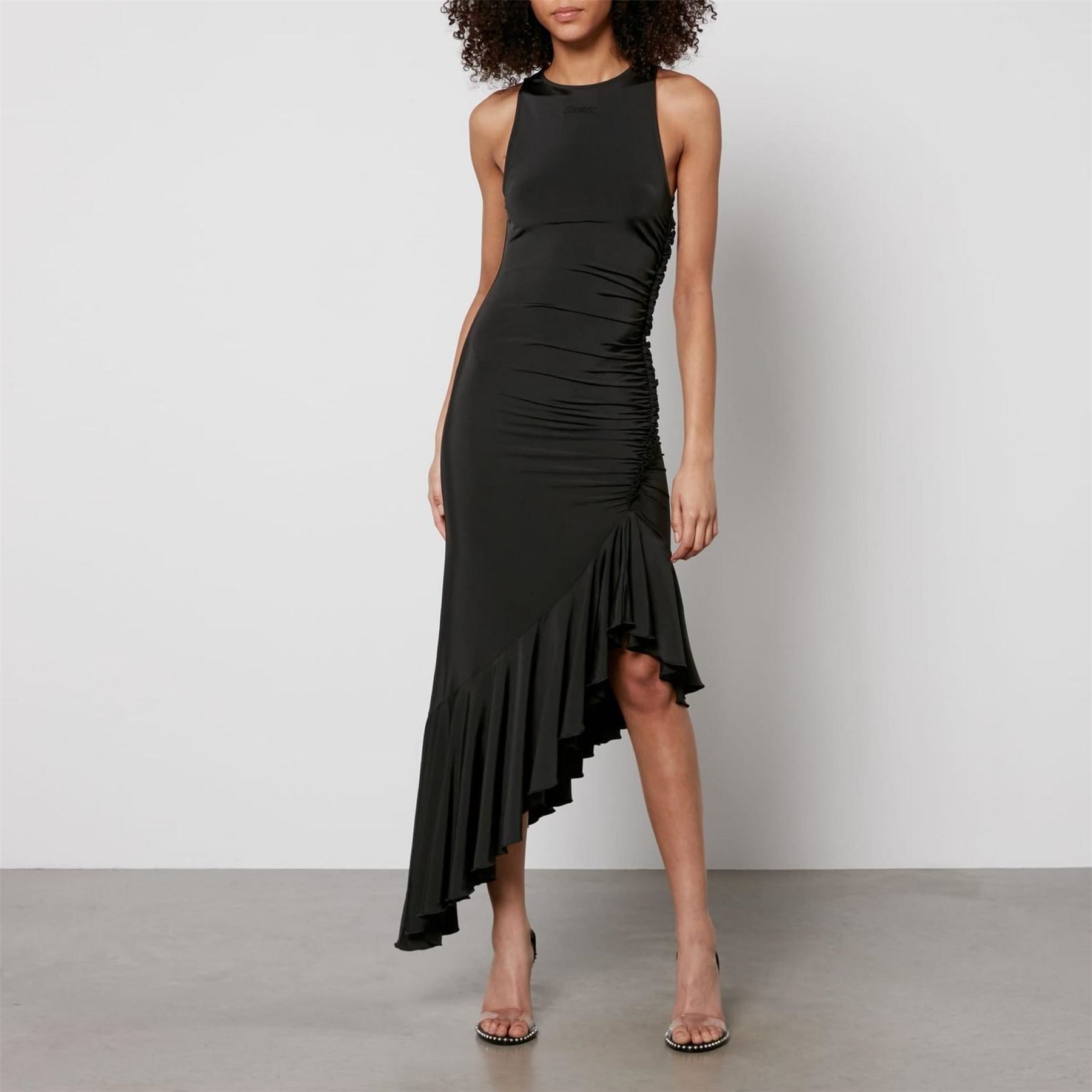 ROTATE Birger Christensen Asymmetric Dress