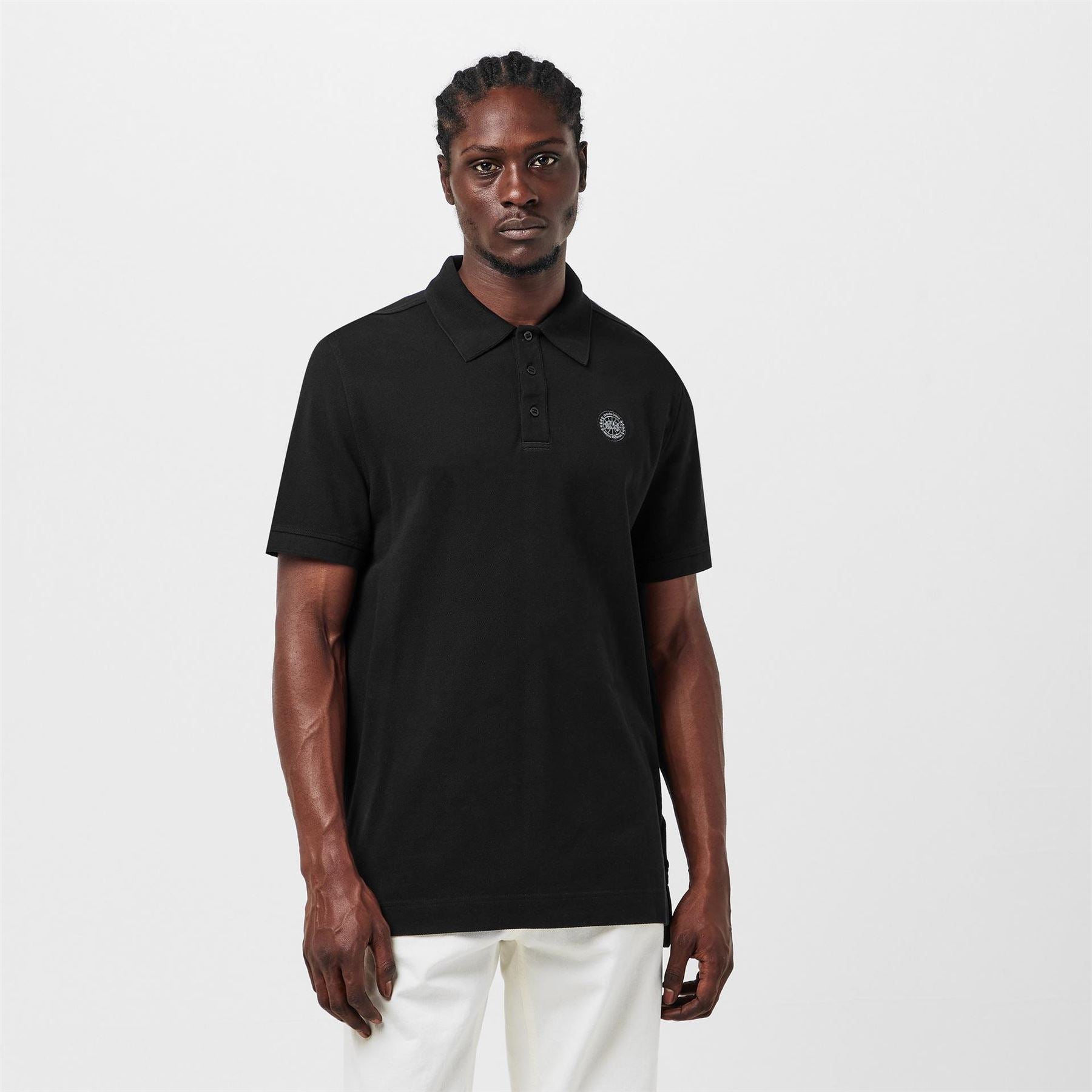 Canada Goose Beckley Logo Cotton Polo Shirt
