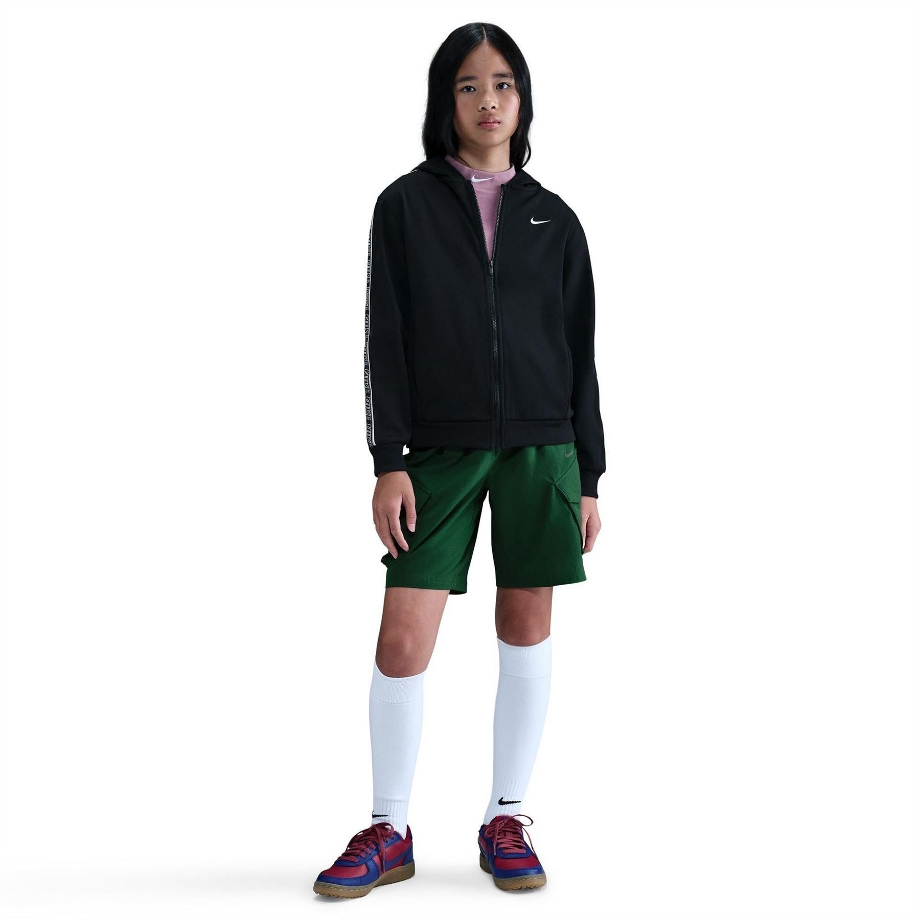 Nike NSW Club Hooded Long Sleeve Sweatshirt