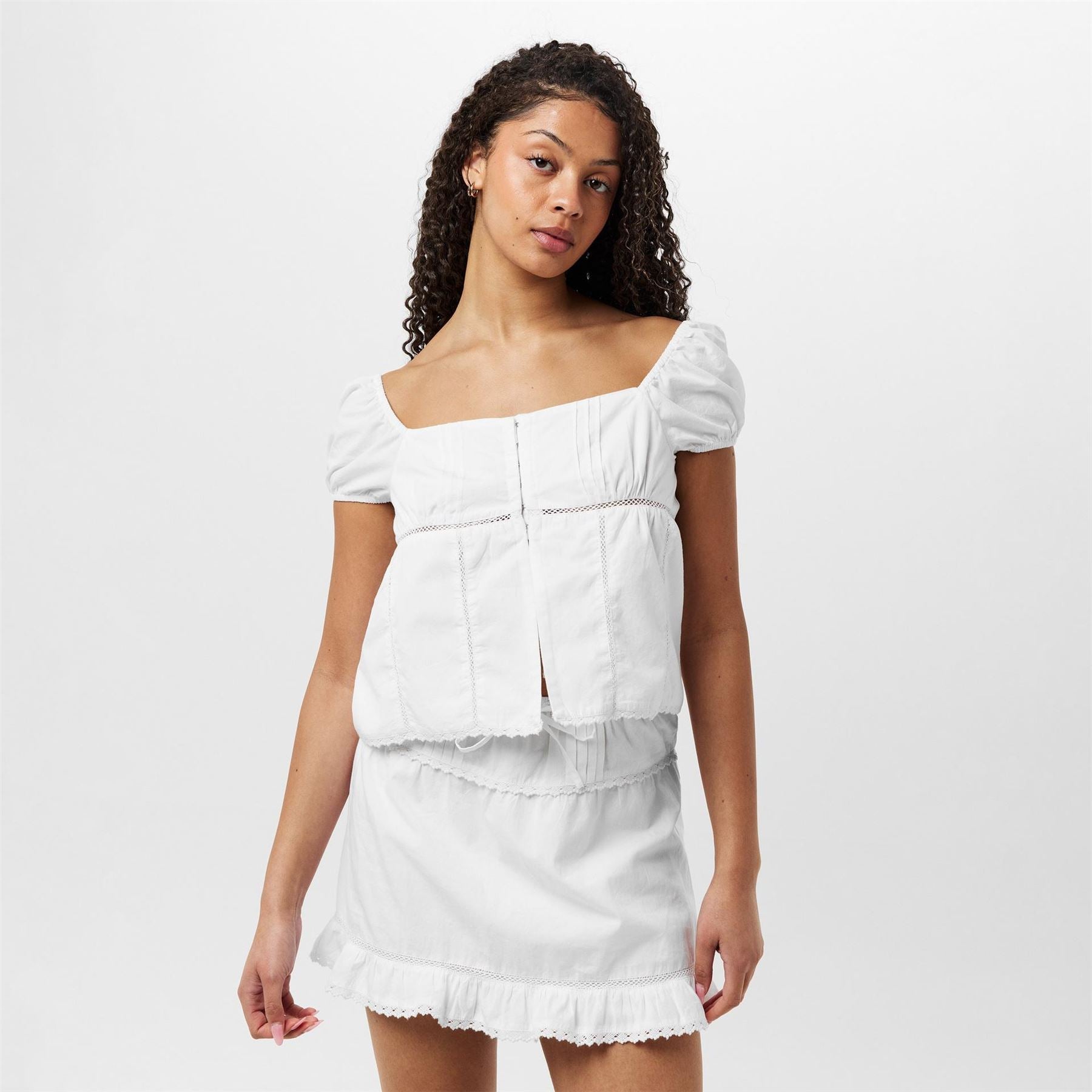 Jack Wills Tie Front Top