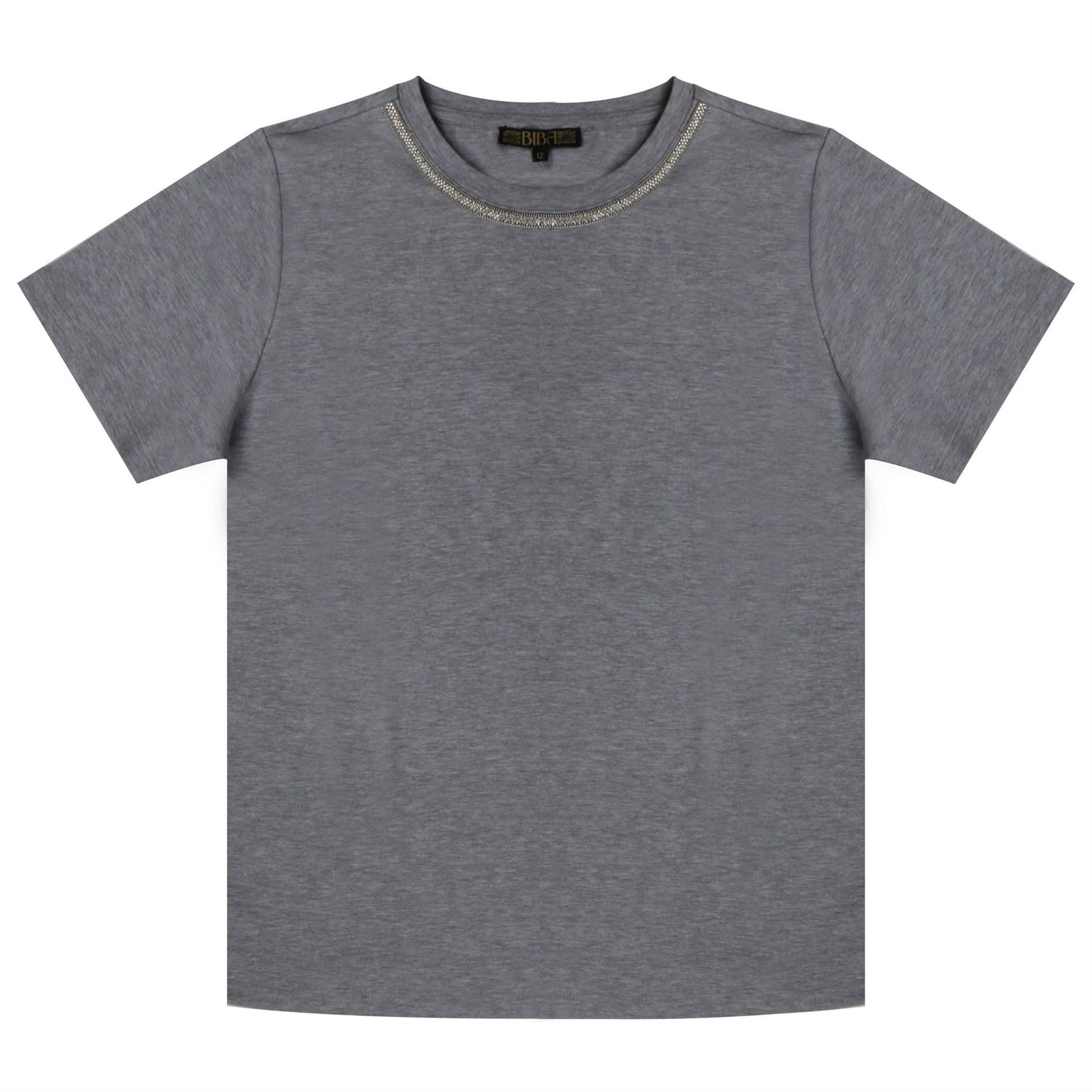 Biba Regular Fit Crew Neck Short Sleeve T-Shirt