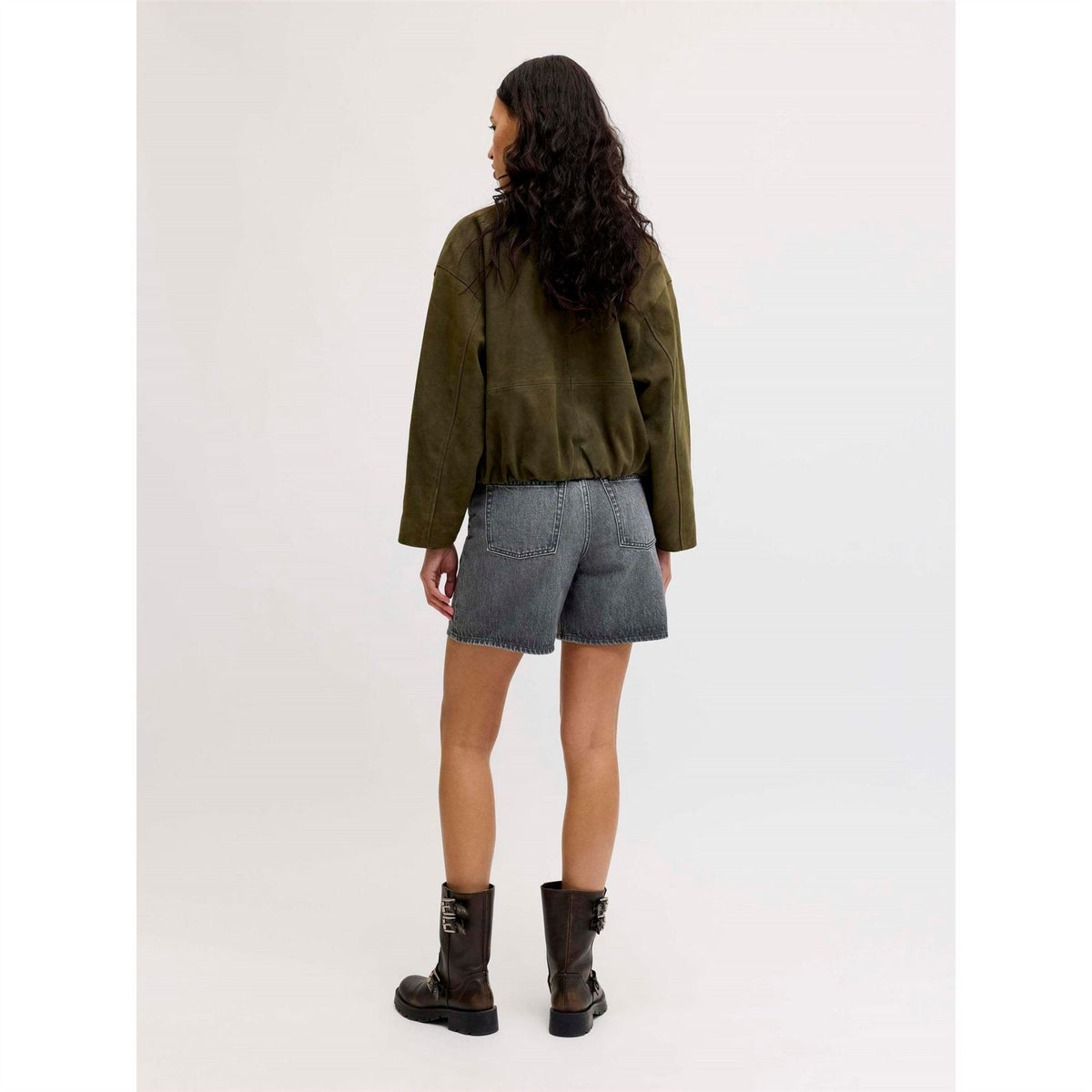JJXX Seville Light Wash Denim Shorts