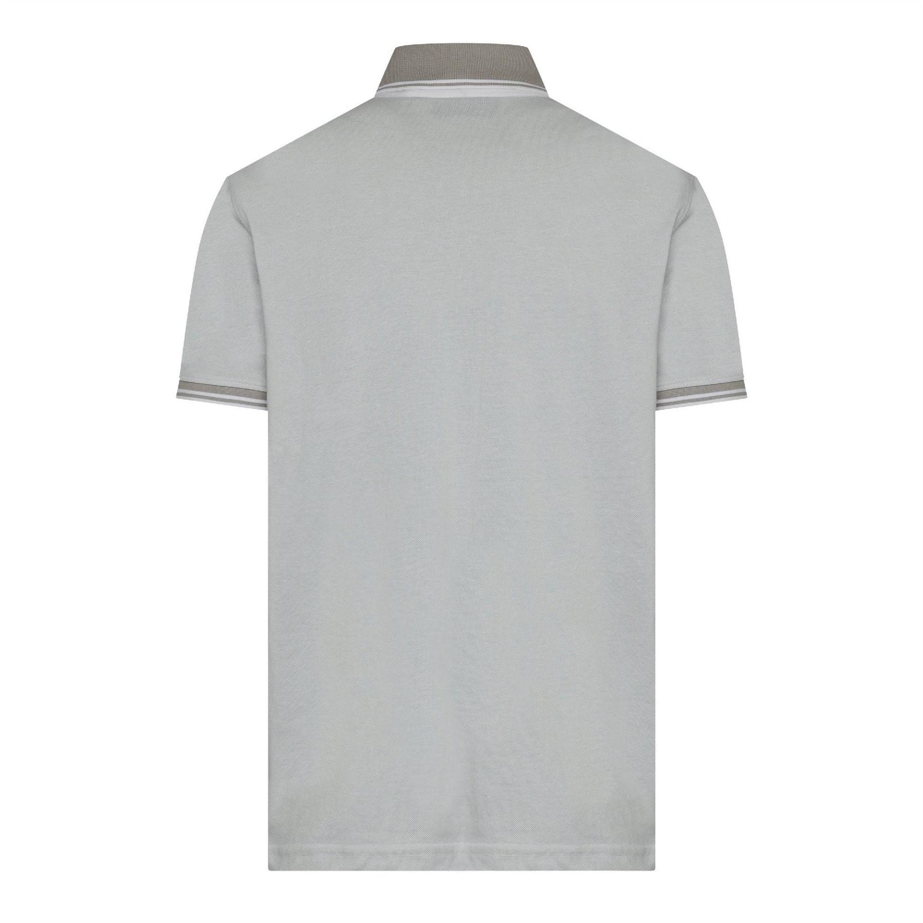 Crosshatch Preece Bold Logo Collared Neck Short Sleeve Polo Shirt