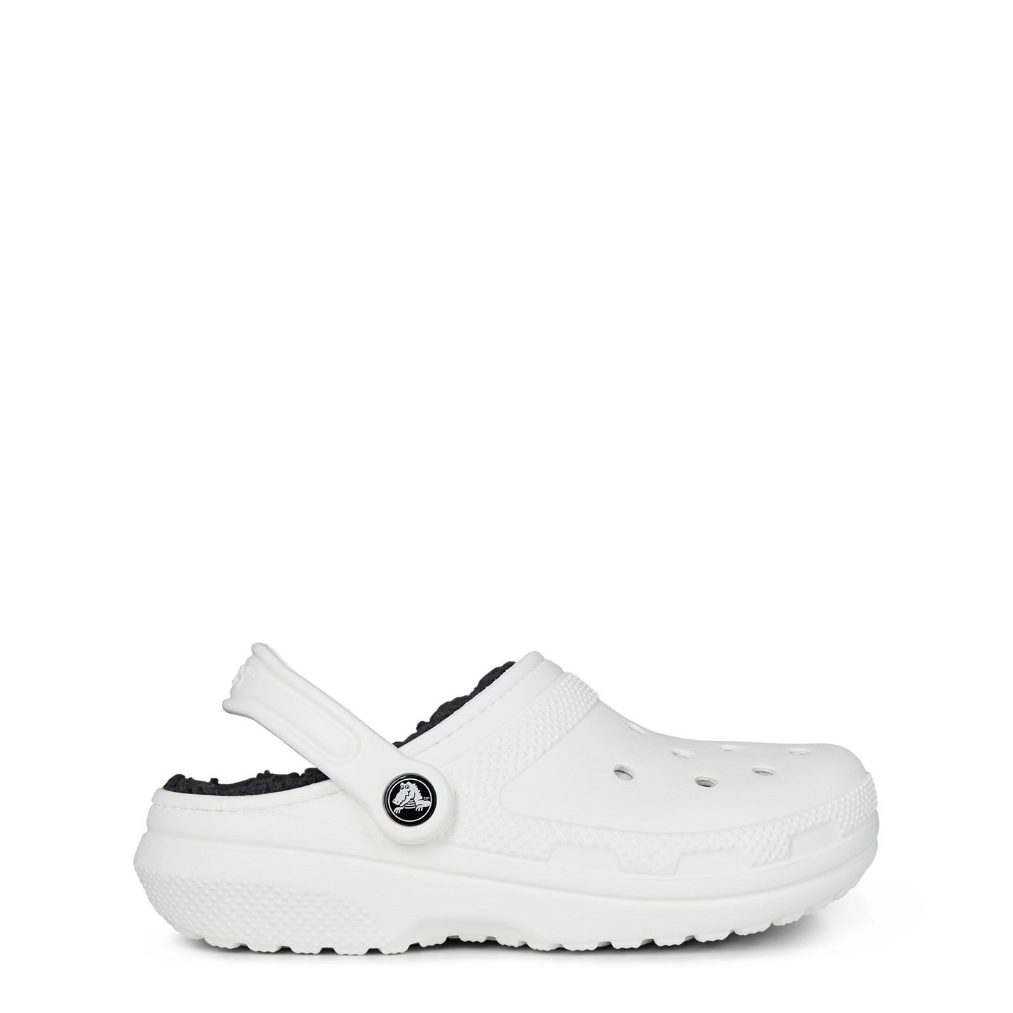 Crocs Lined Shuv Clogs with Perforated Toe