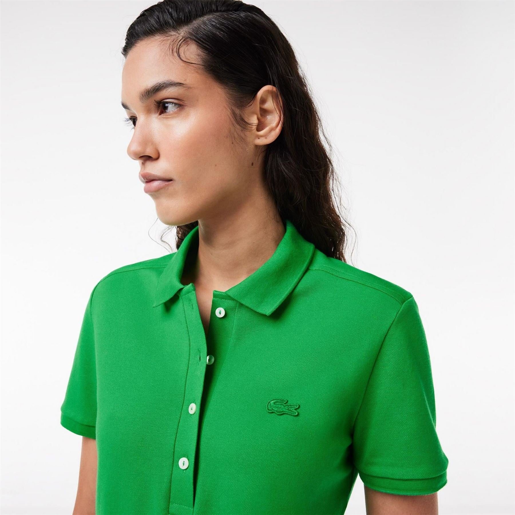 Lacoste Slim Fit Stretch Mini Pique Short Sleeve Polo Shirt