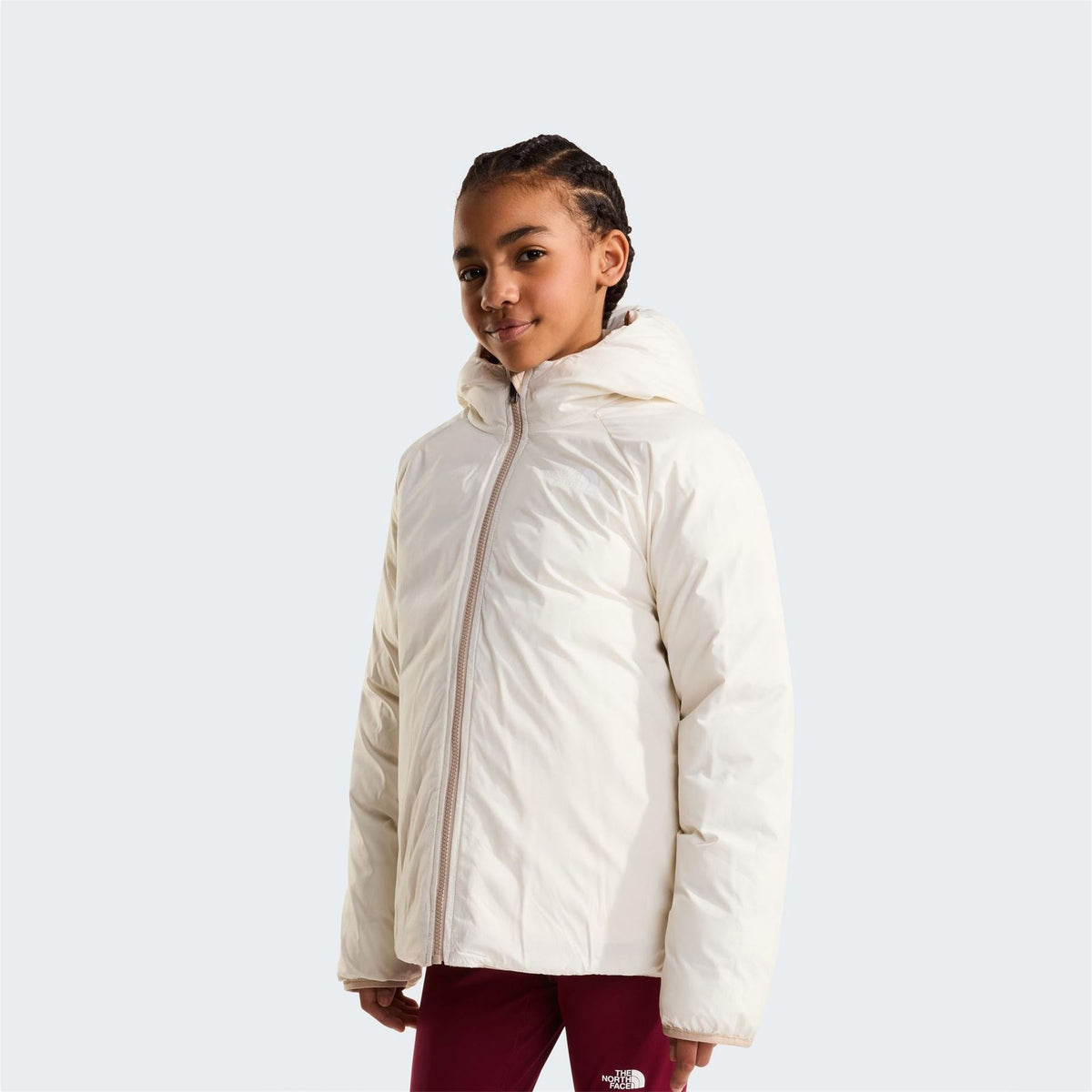 The North Face Perrito Reversible Hooded Short Puffer Jacket