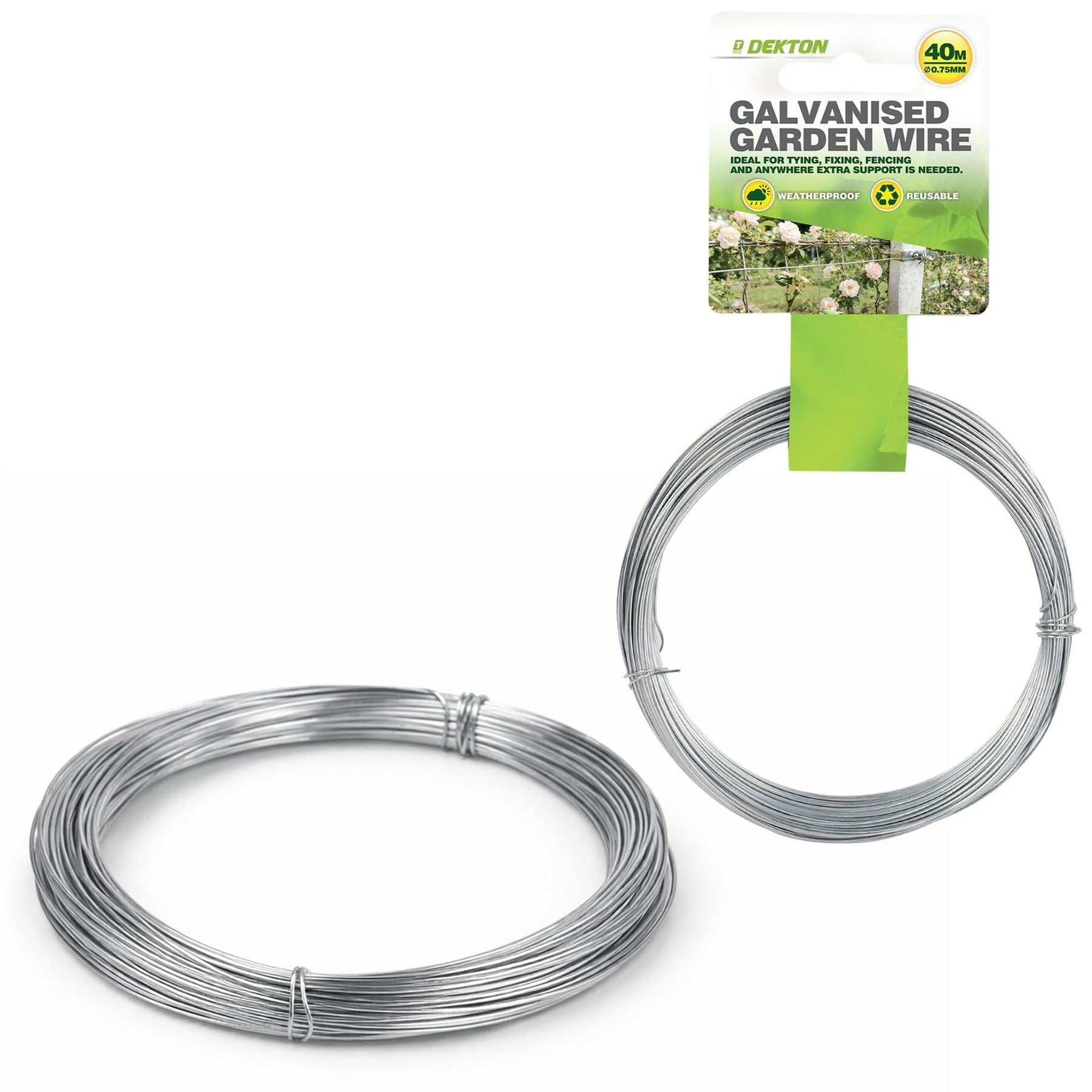 Dekton Galvanised Garden Wire