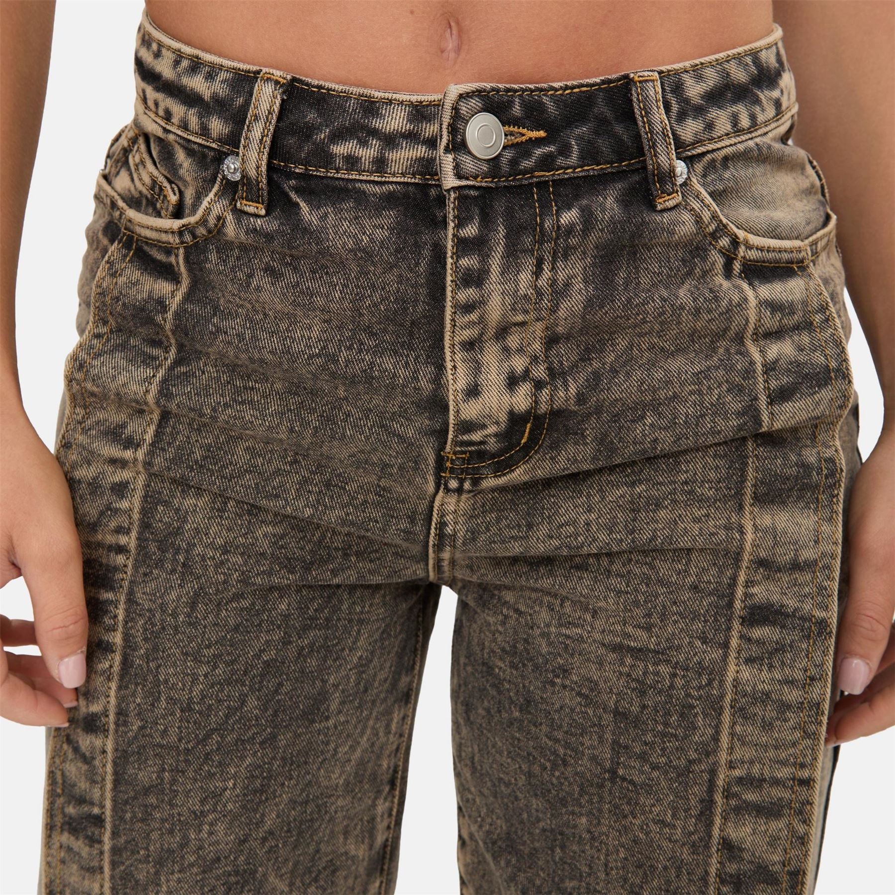 I Saw It First Straight Leg Jean