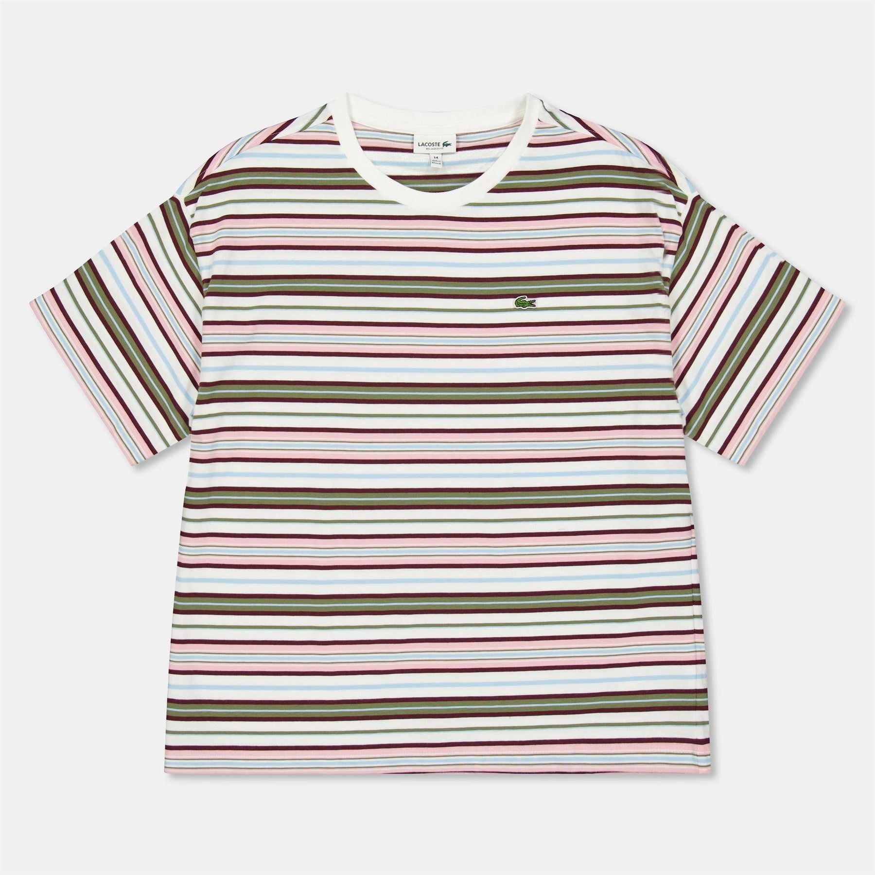 Lacoste Regular Fit Crew Neck Short Sleeve T-Shirt