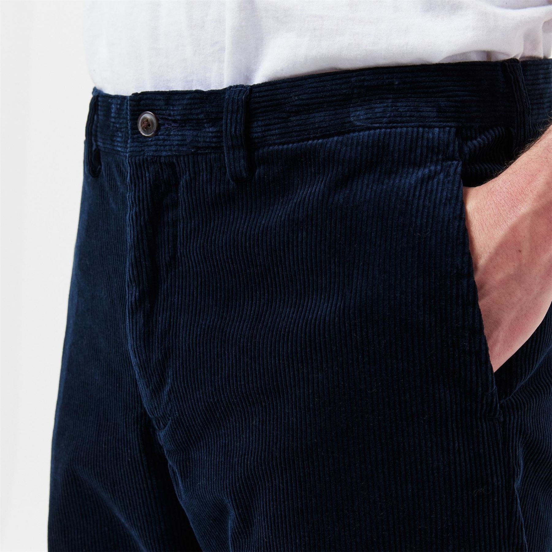Polo Ralph Lauren Cord Solid Patterned Straight Chinos