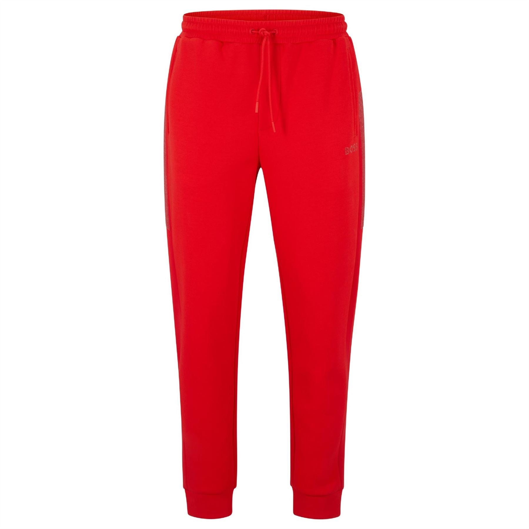 Boss Hadiko Diamond Diamond Textured Closed Hem Jersey Joggers
