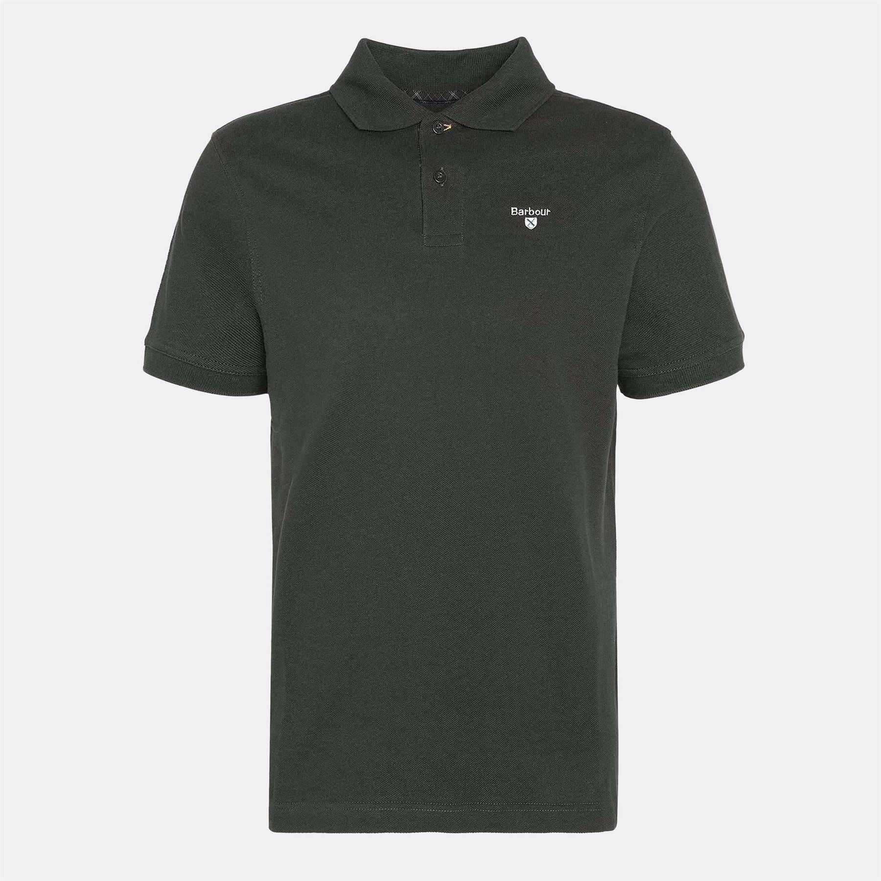 Barbour Tartan Pique Polo Shirt