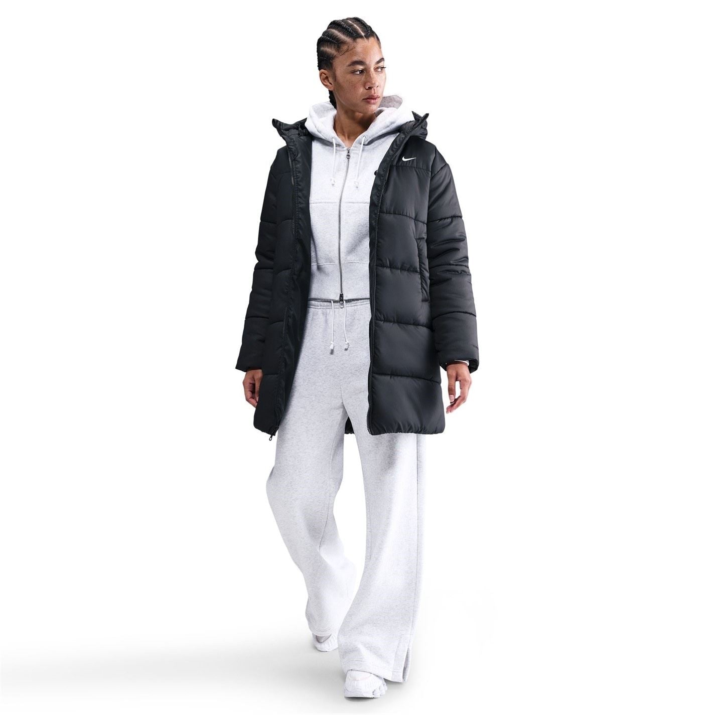 Nike Womens Sportswear Classic Puffer Therma Fit Loose Parka