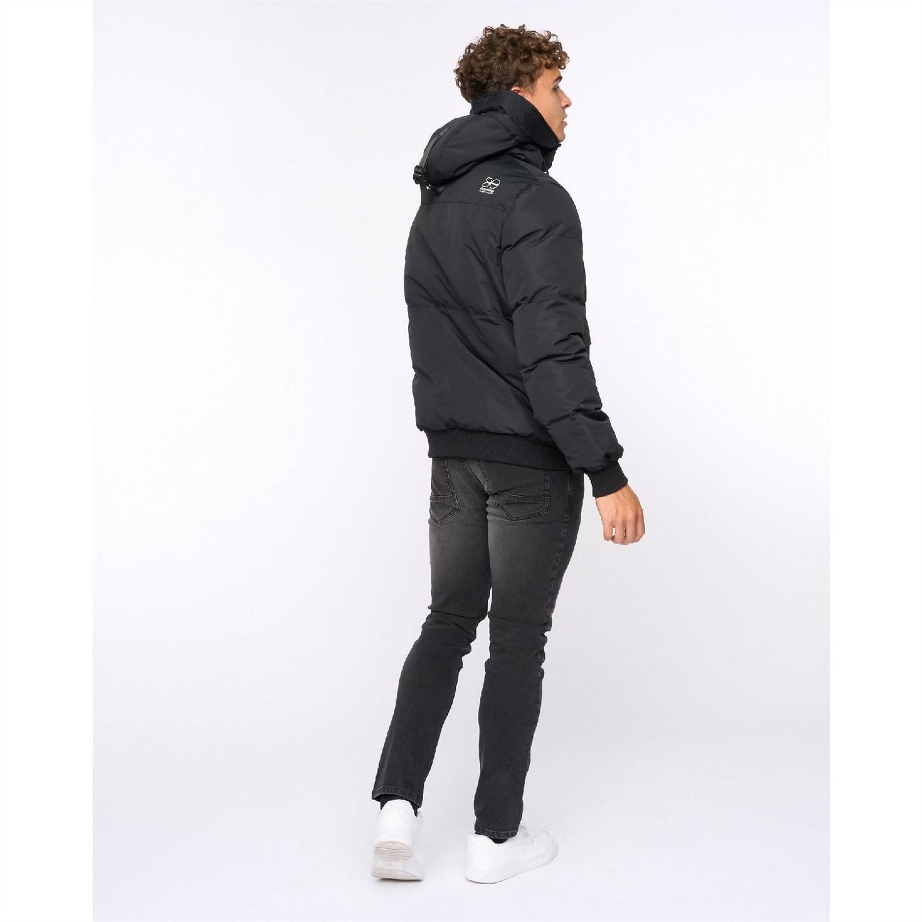 Crosshatch Fur Lined Hood Jacket
